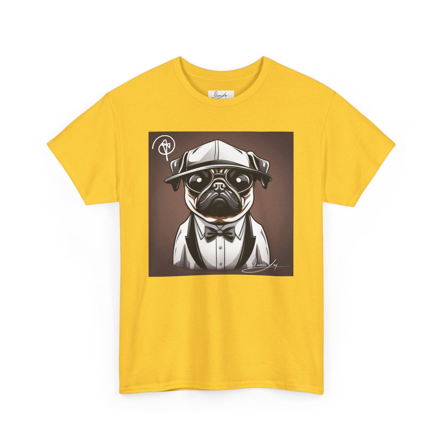 Unisex Pug Heavy Cotton Tee