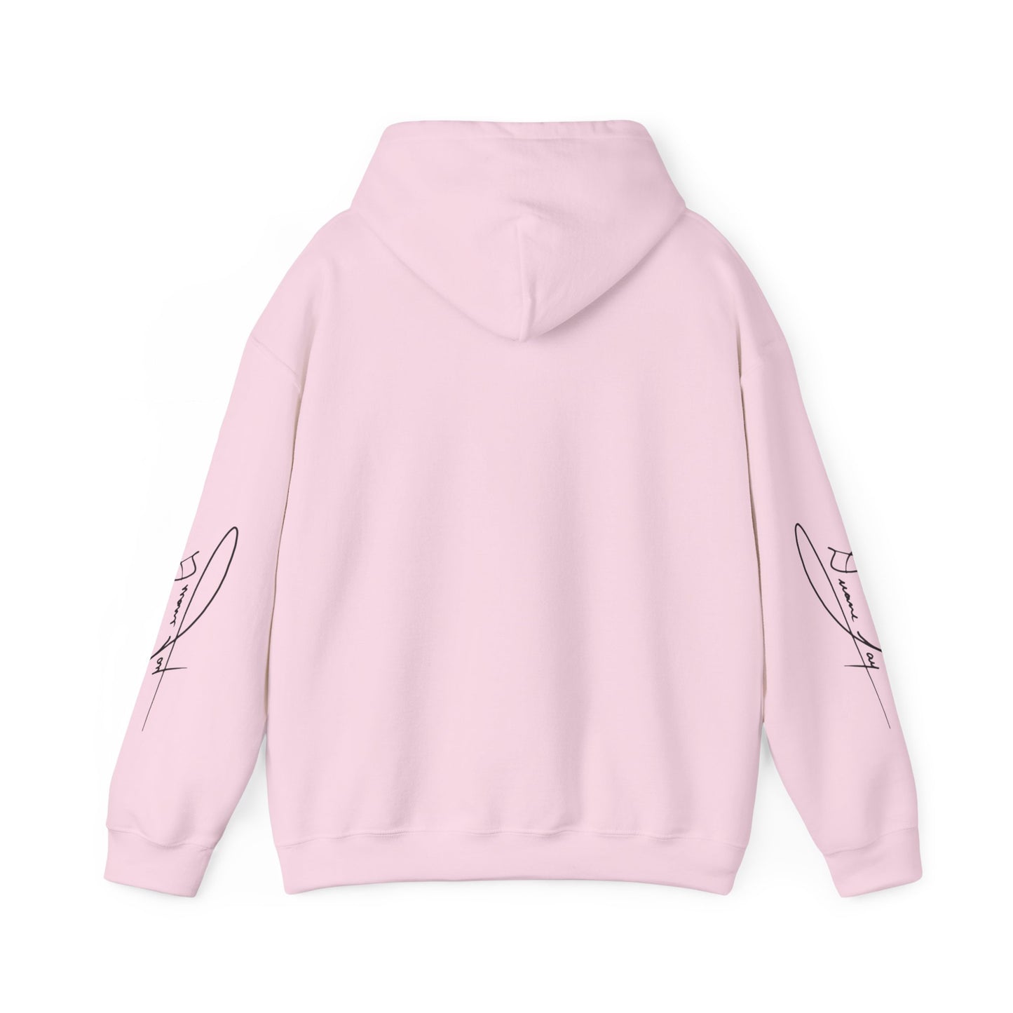 DuaneJay Signature Hoodie Black Logo — premium streetwear pullover featuring bold black signature design, crafted for comfort and style, the ultimate statement piece for those who live and breathe the DuaneJay Fashion lifestyle with confidence and distinction