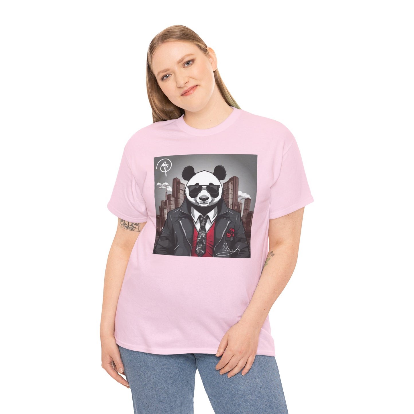 Unisex Boss Panda Heavy Cotton Tee