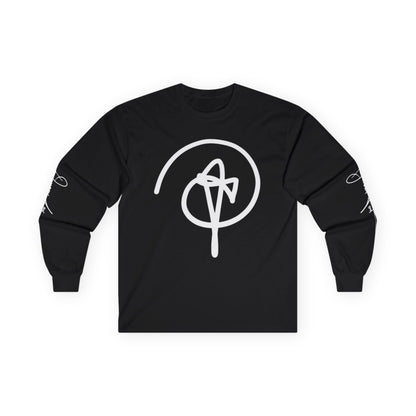 DuaneJay Signature Icon Long Sleeve White Label — premium streetwear long sleeve featuring a bold white signature icon with an exclusive back design, crafted for comfort and style, the ultimate statement piece for those who live and breathe the DuaneJay Fashion lifestyle with confidence and distinction