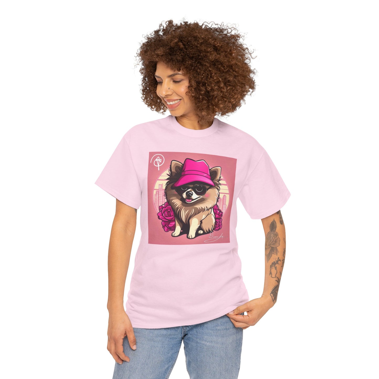 Unisex Pomeranian Heavy Cotton Tee