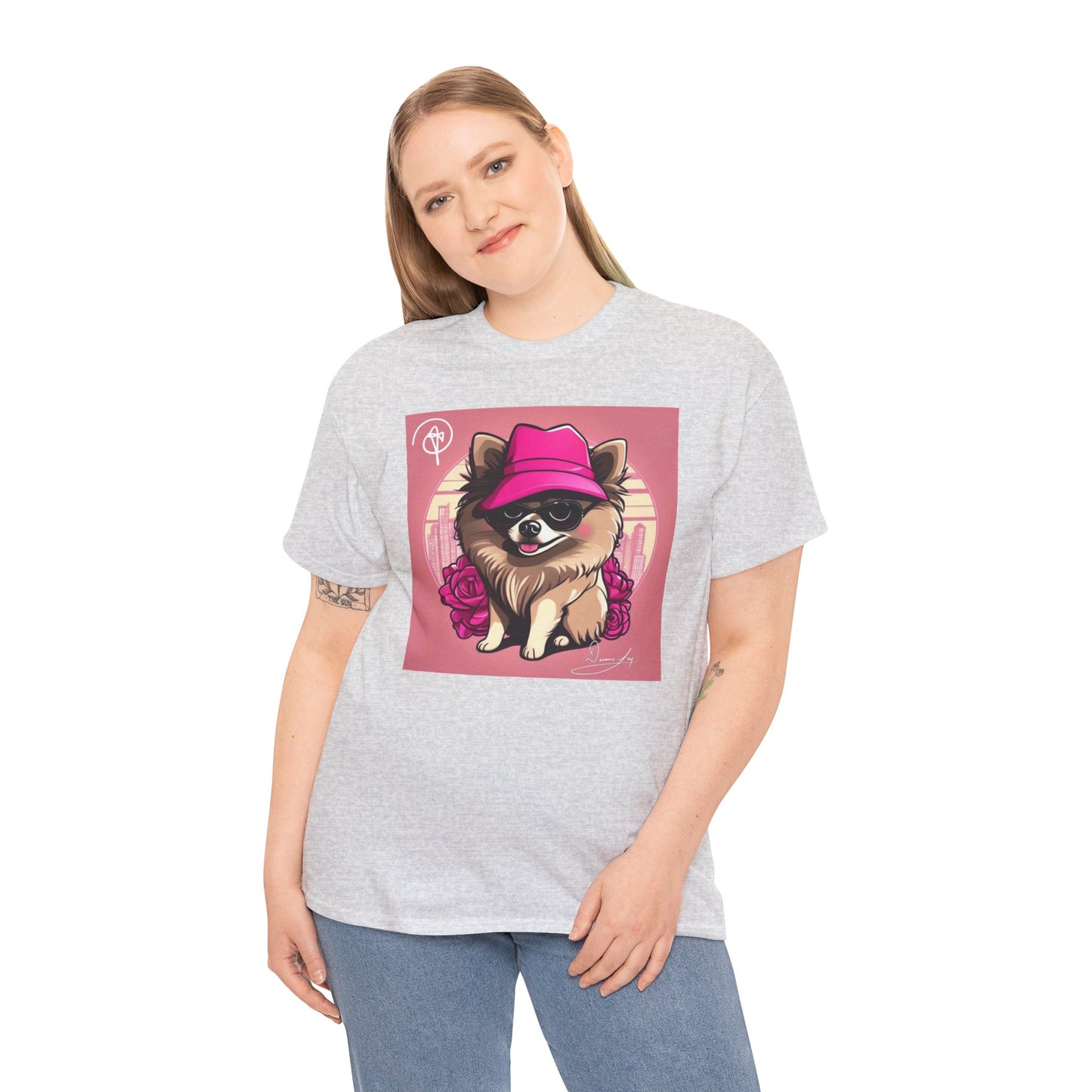 Unisex Pomeranian Heavy Cotton Tee