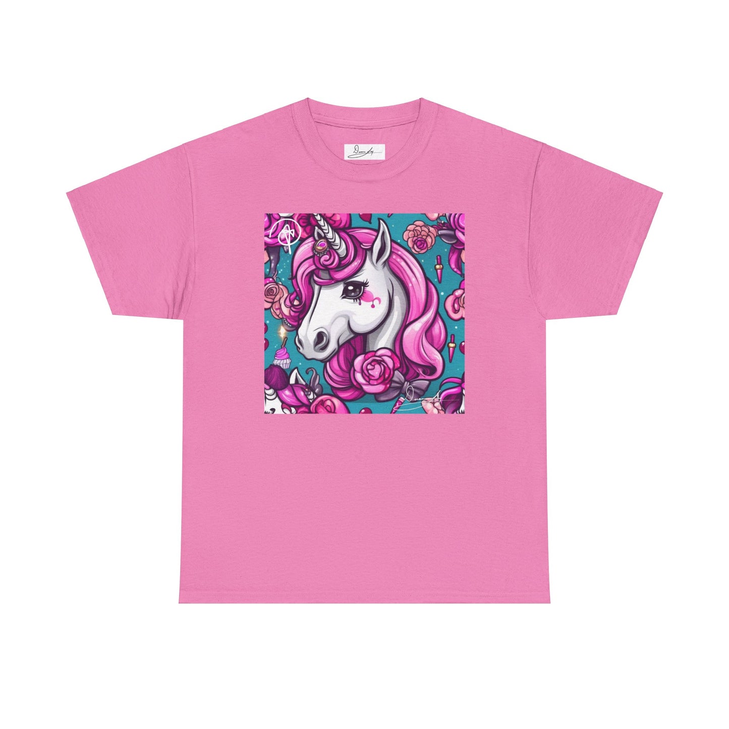 Adult Unisex Unicorn Heavy Cotton Tee