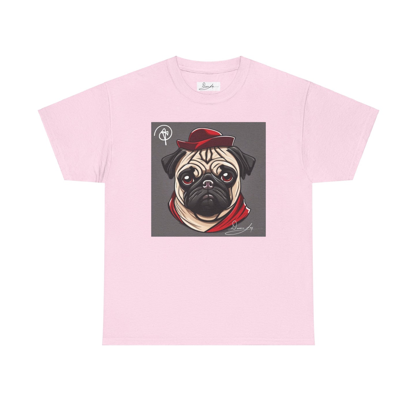 Unisex Pug Heavy Cotton Tee