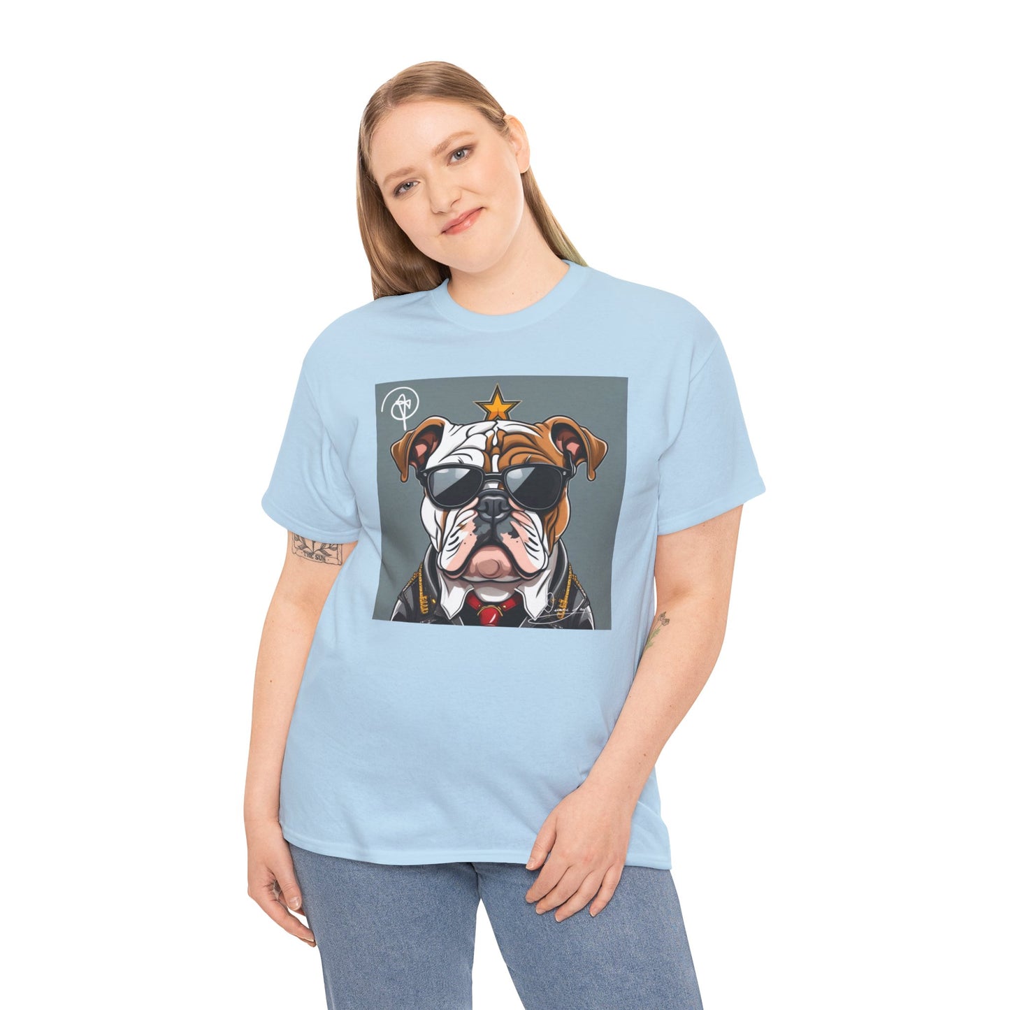 Unisex Bulldog Heavy Cotton Tee