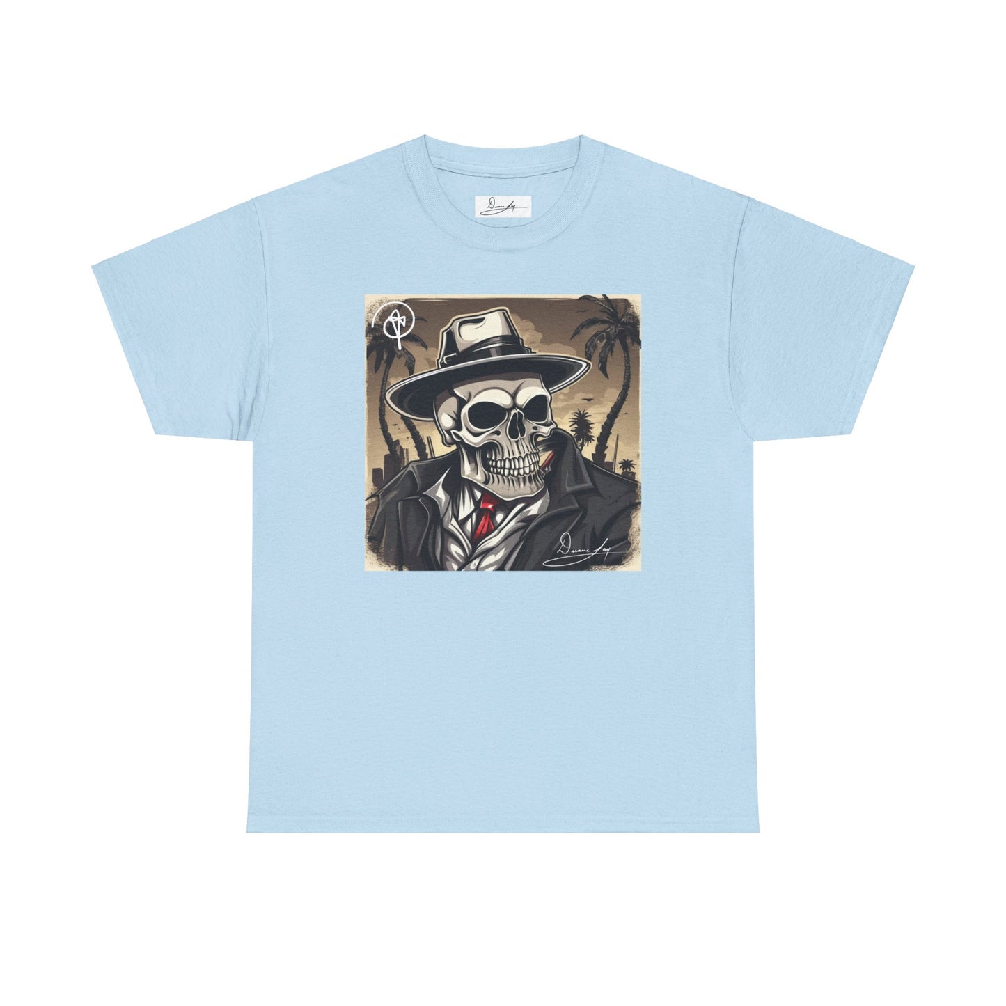 Unisex Boss Skeleton Heavy Cotton Tee