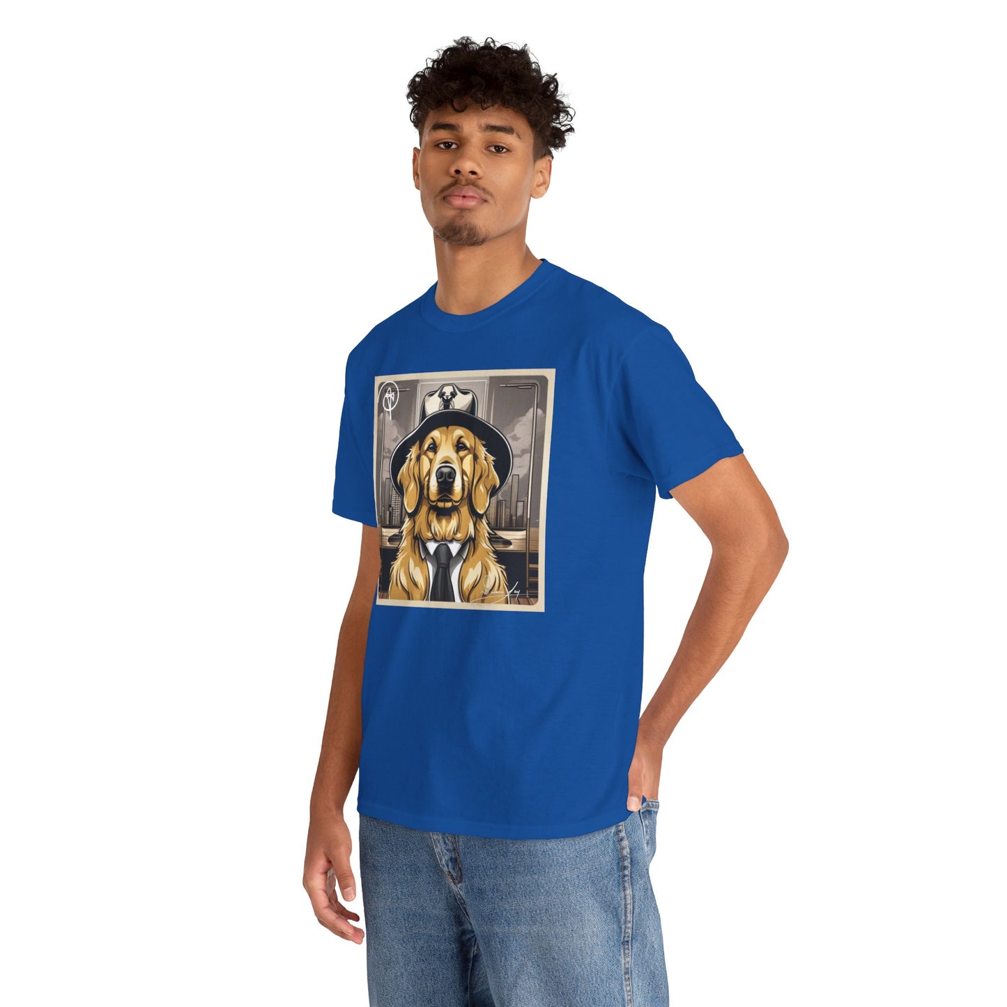 Unisex Golden Retriever Heavy Cotton Tee