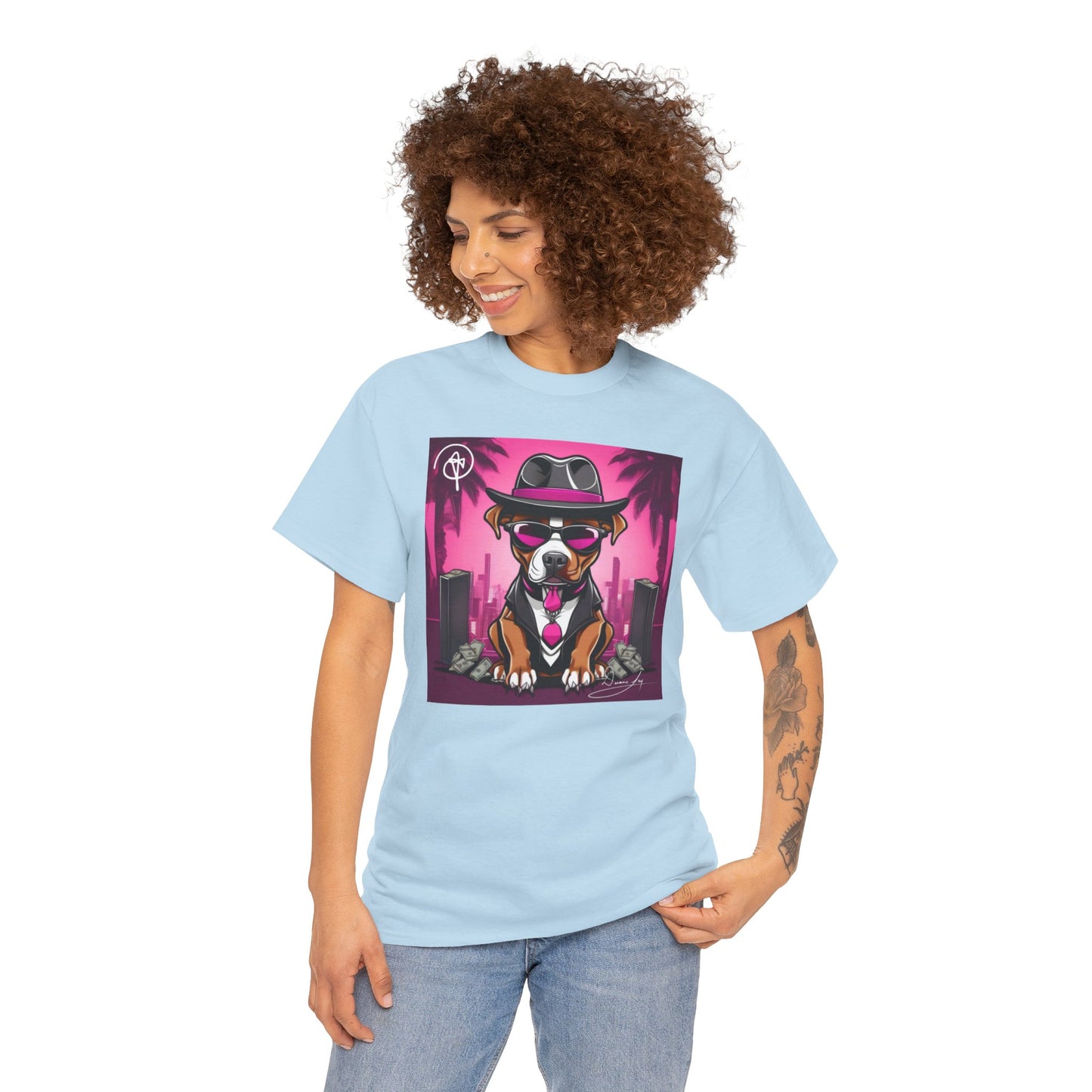 Unisex Pitbull Heavy Cotton Tee