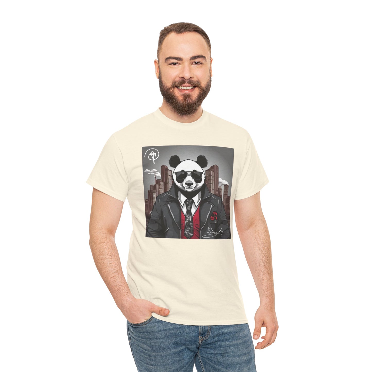 Unisex Boss Panda Heavy Cotton Tee