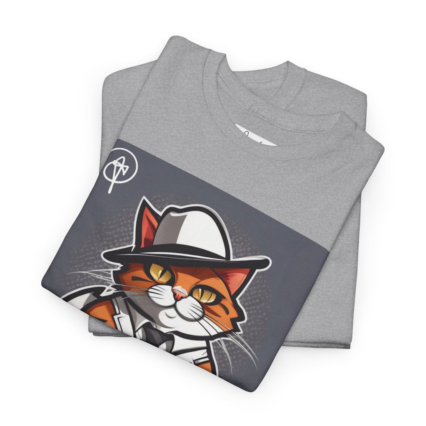 Unisex Cat Heavy Cotton Tee