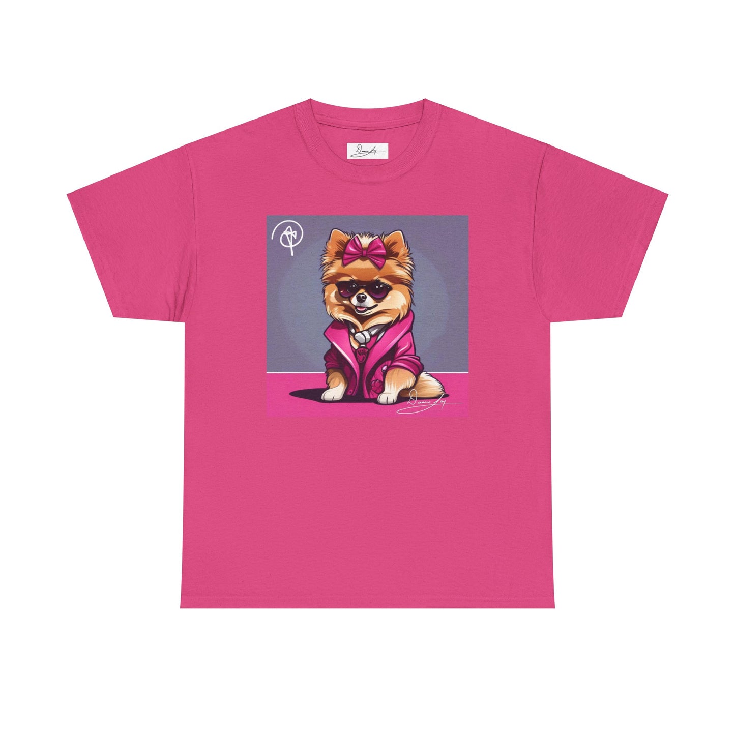 Unisex Heavy Pomeranian Cotton Tee