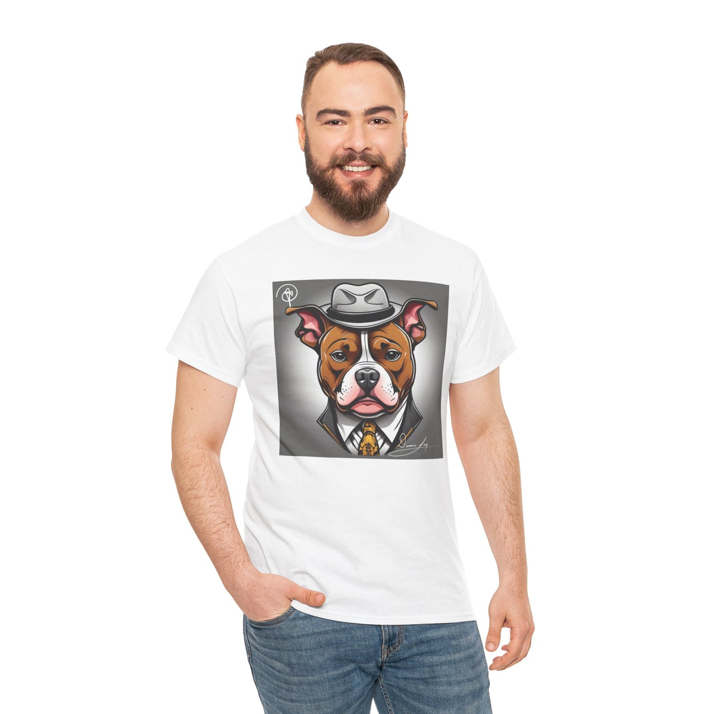 Unisex Pitbull Heavy Cotton Tee