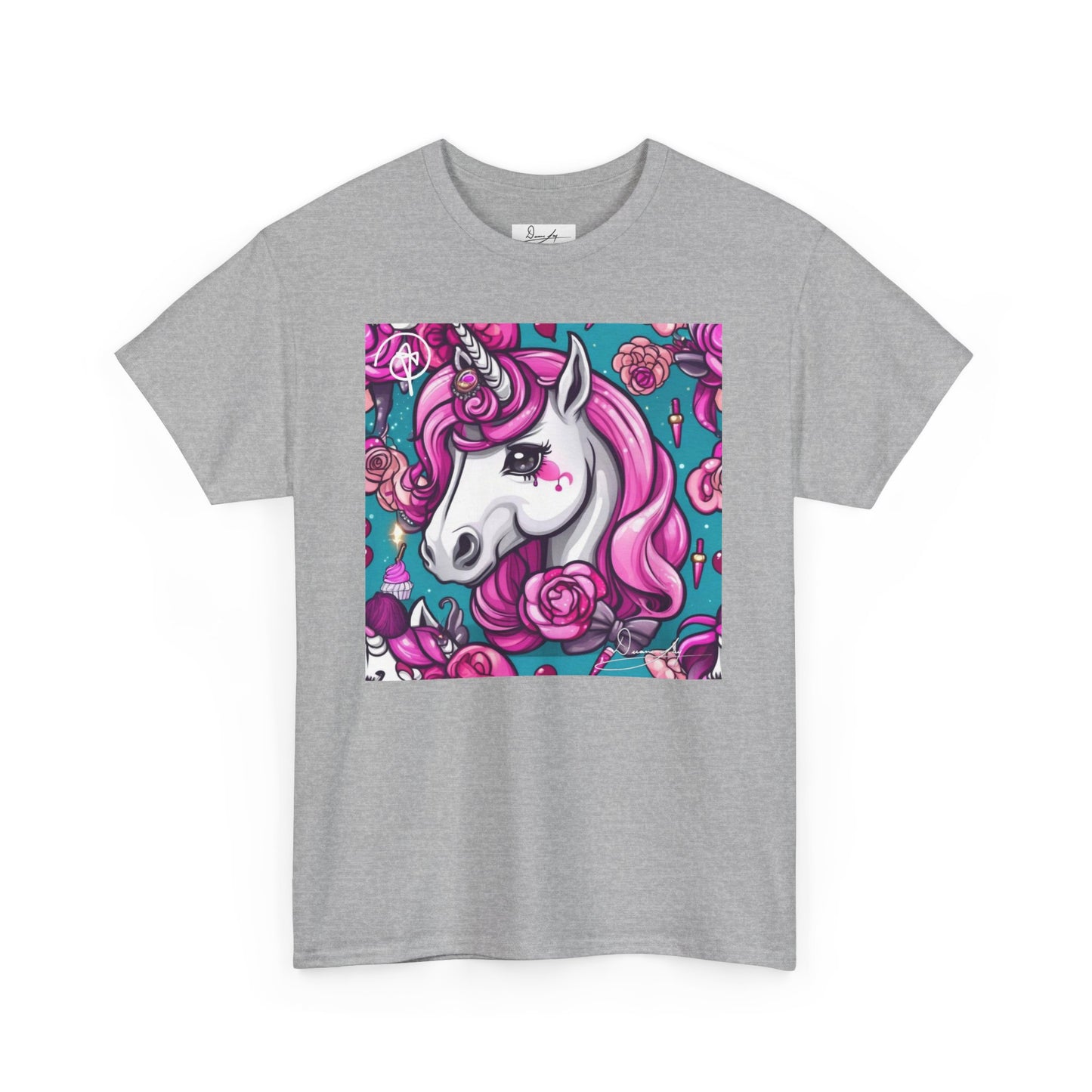 Adult Unisex Unicorn Heavy Cotton Tee