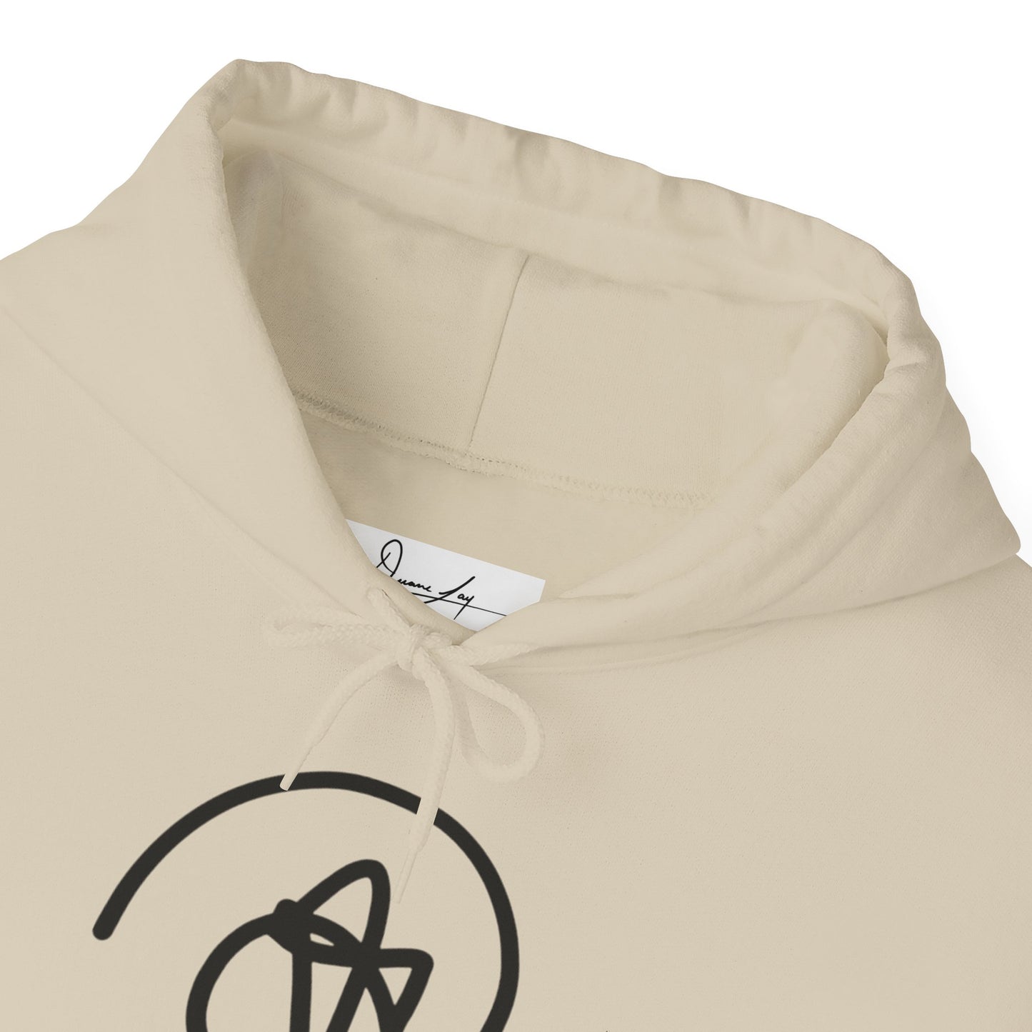 DuaneJay Signature Hoodie Black Logo — premium streetwear pullover featuring bold black signature design, crafted for comfort and style, the ultimate statement piece for those who live and breathe the DuaneJay Fashion lifestyle with confidence and distinction