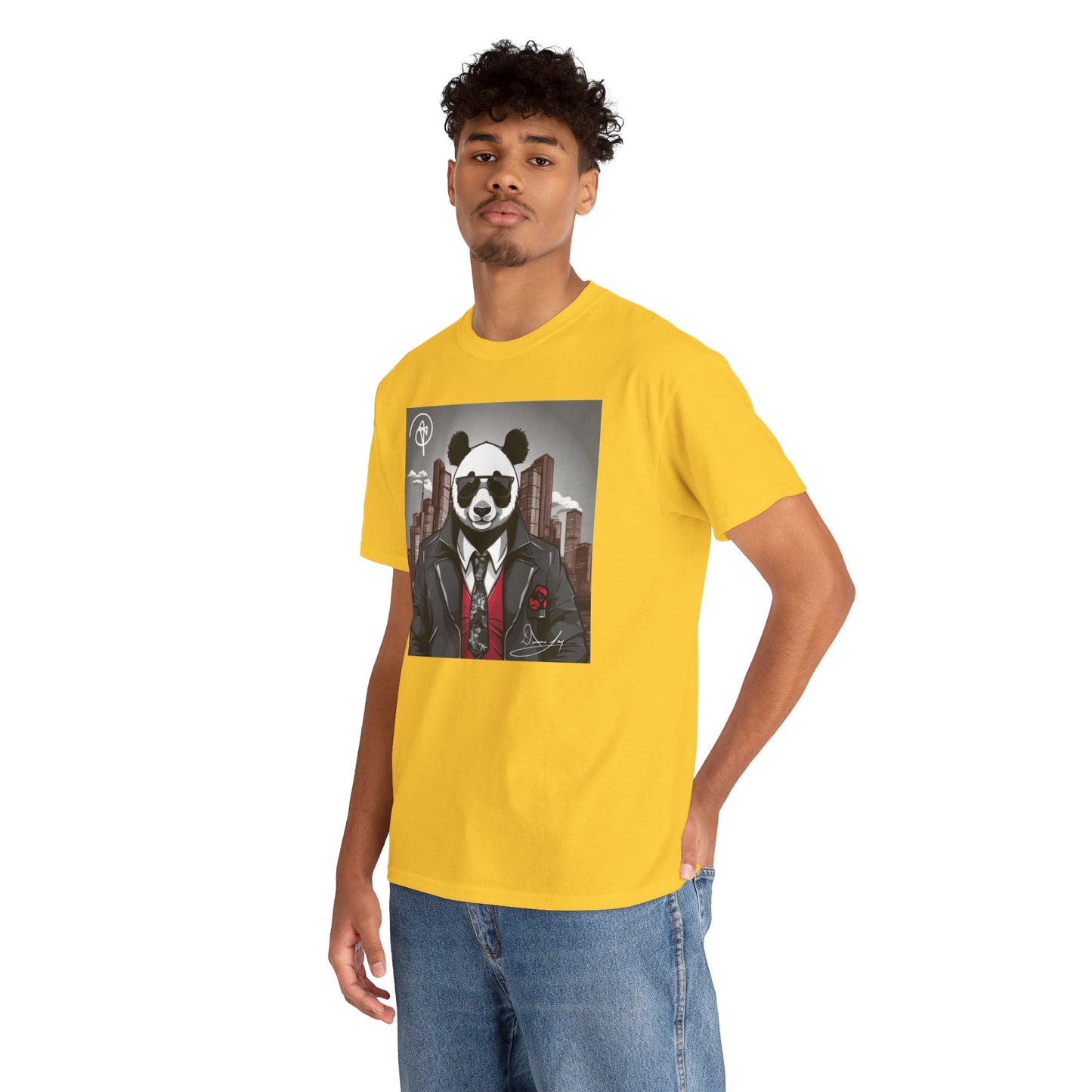 Unisex Boss Panda Heavy Cotton Tee