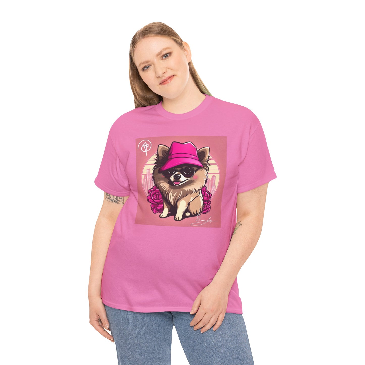 Unisex Pomeranian Heavy Cotton Tee