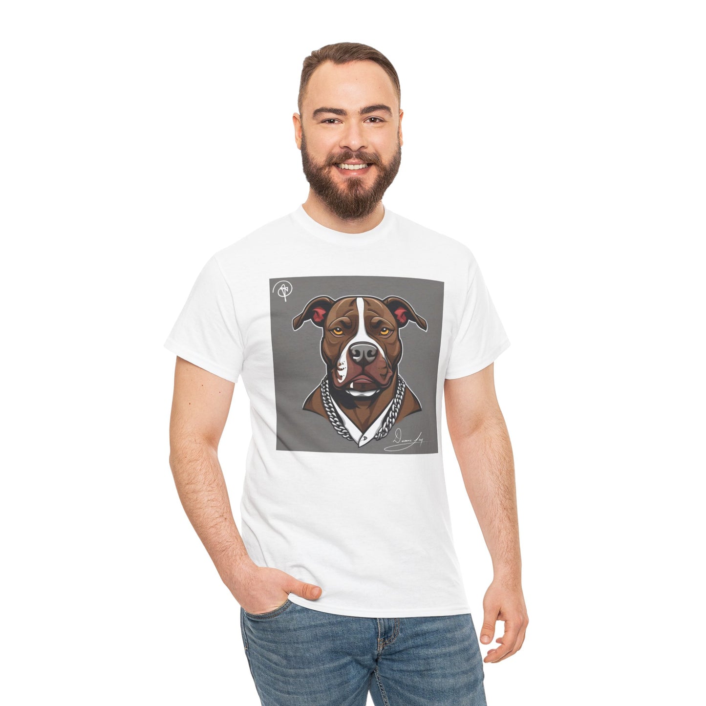 Unisex Pitbull Heavy Cotton Tee