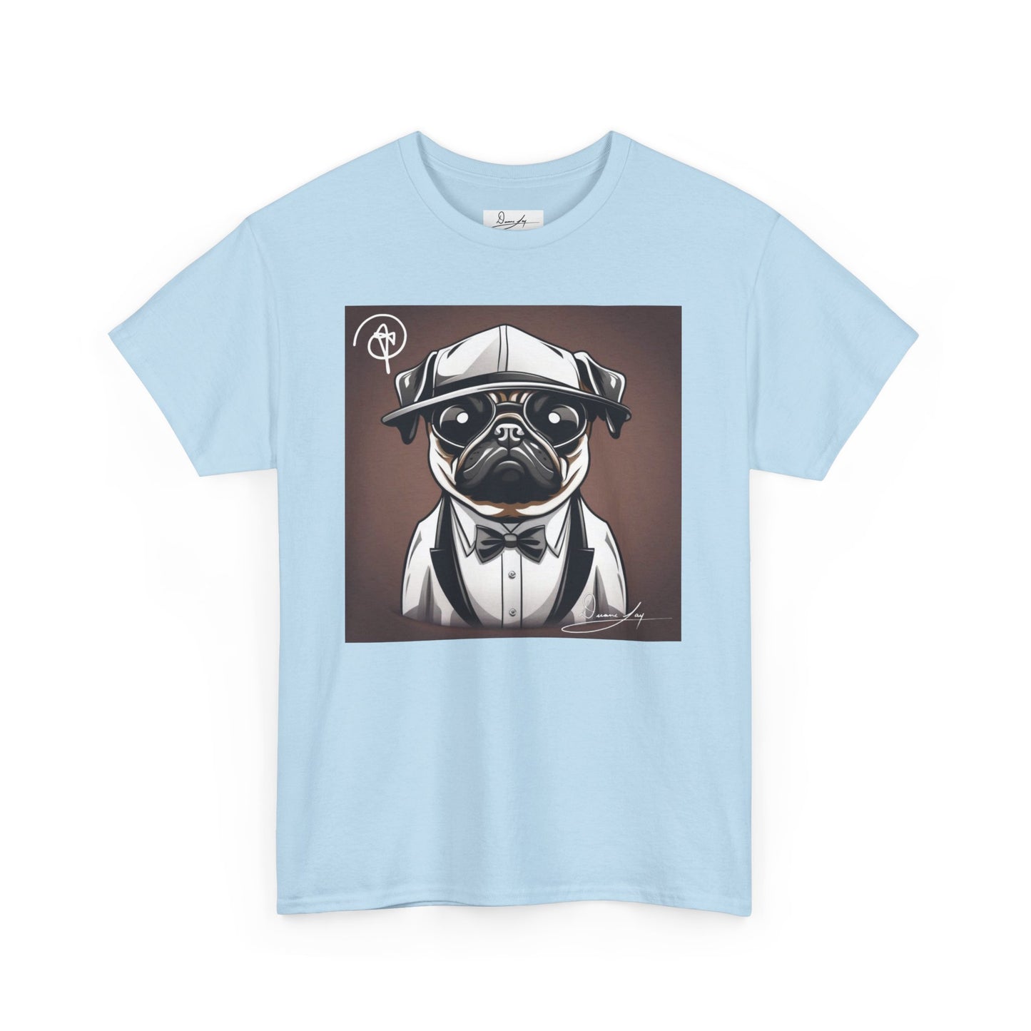 Unisex Pug Heavy Cotton Tee