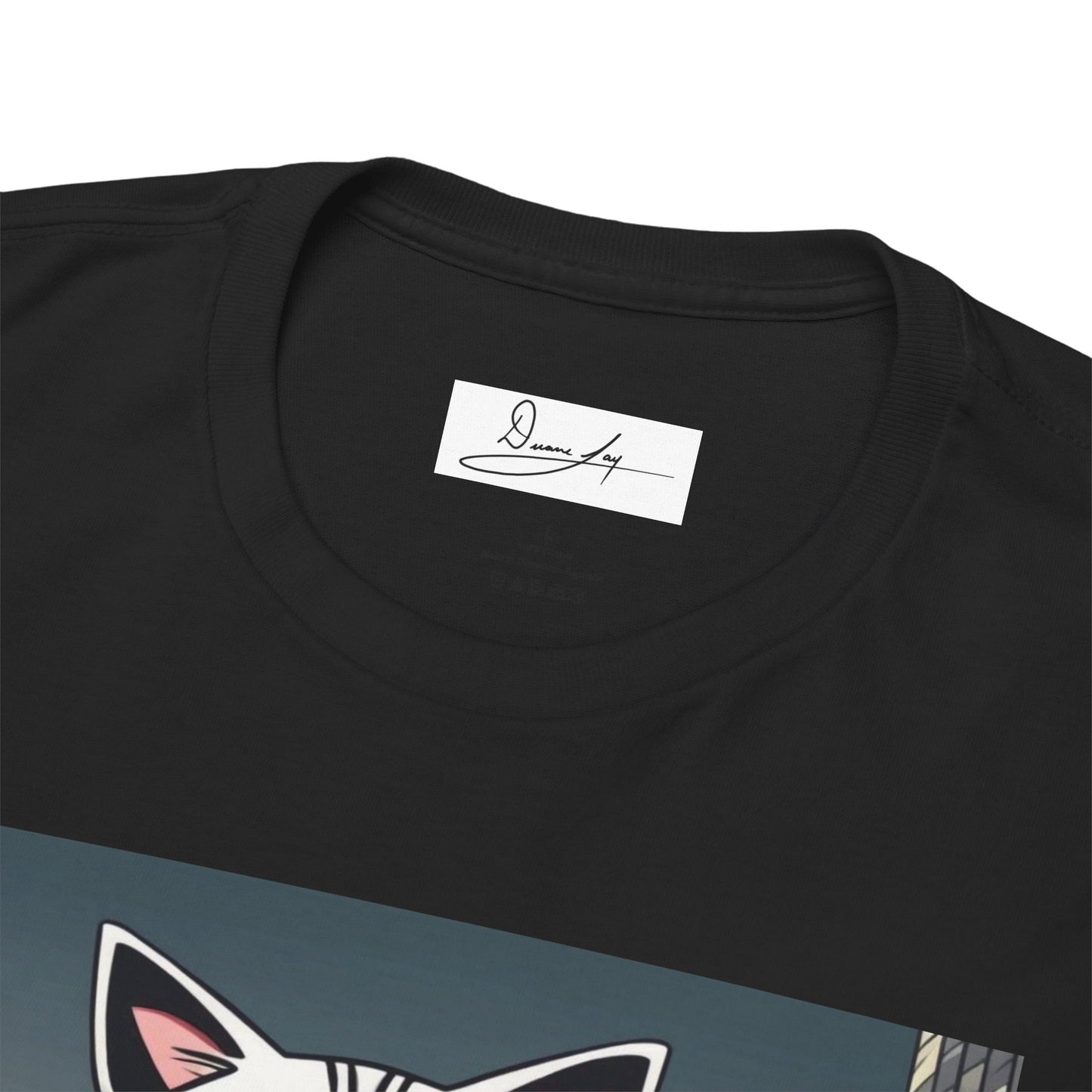 Unisex Cat Heavy Cotton Tee