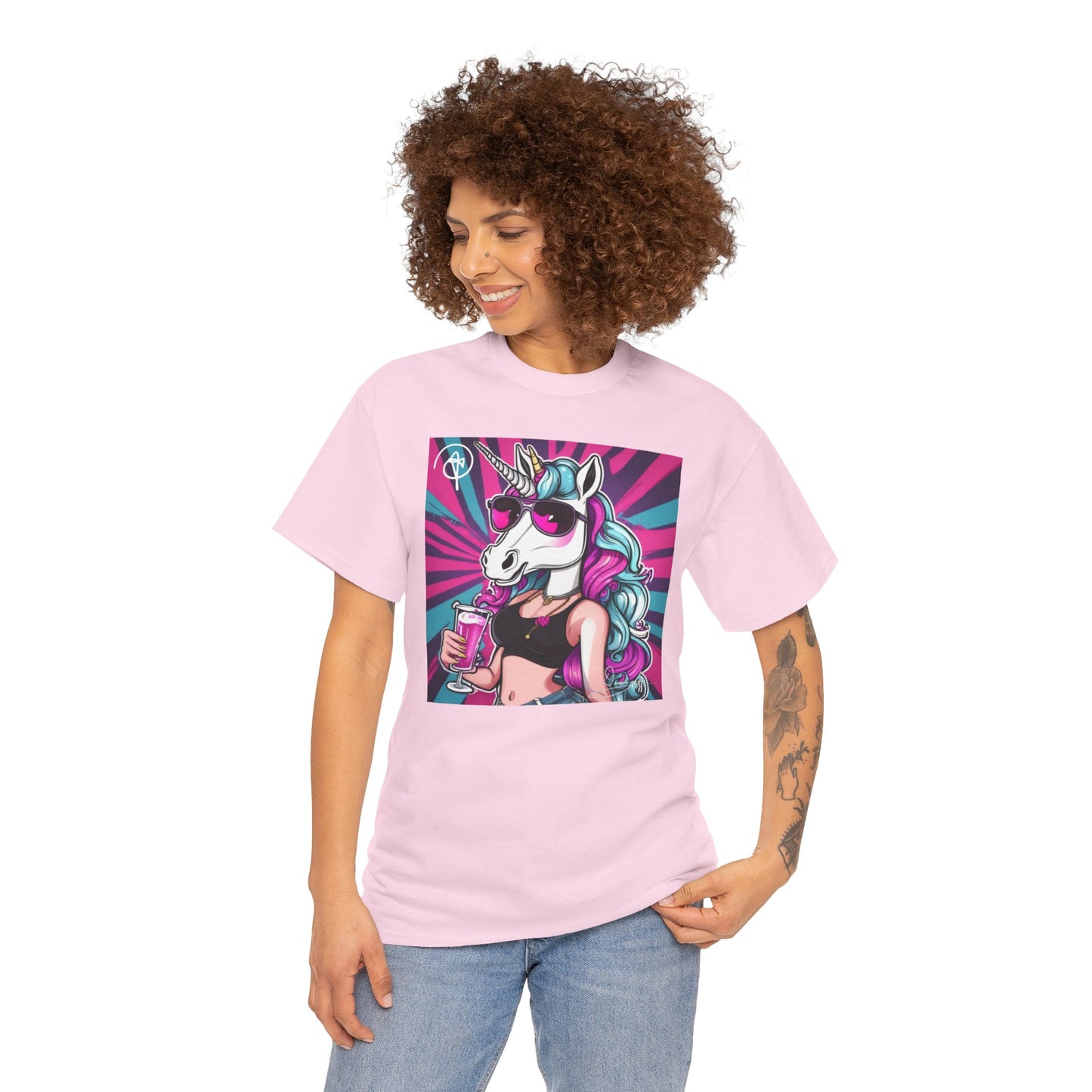 Unisex Unicorn Heavy Cotton Tee