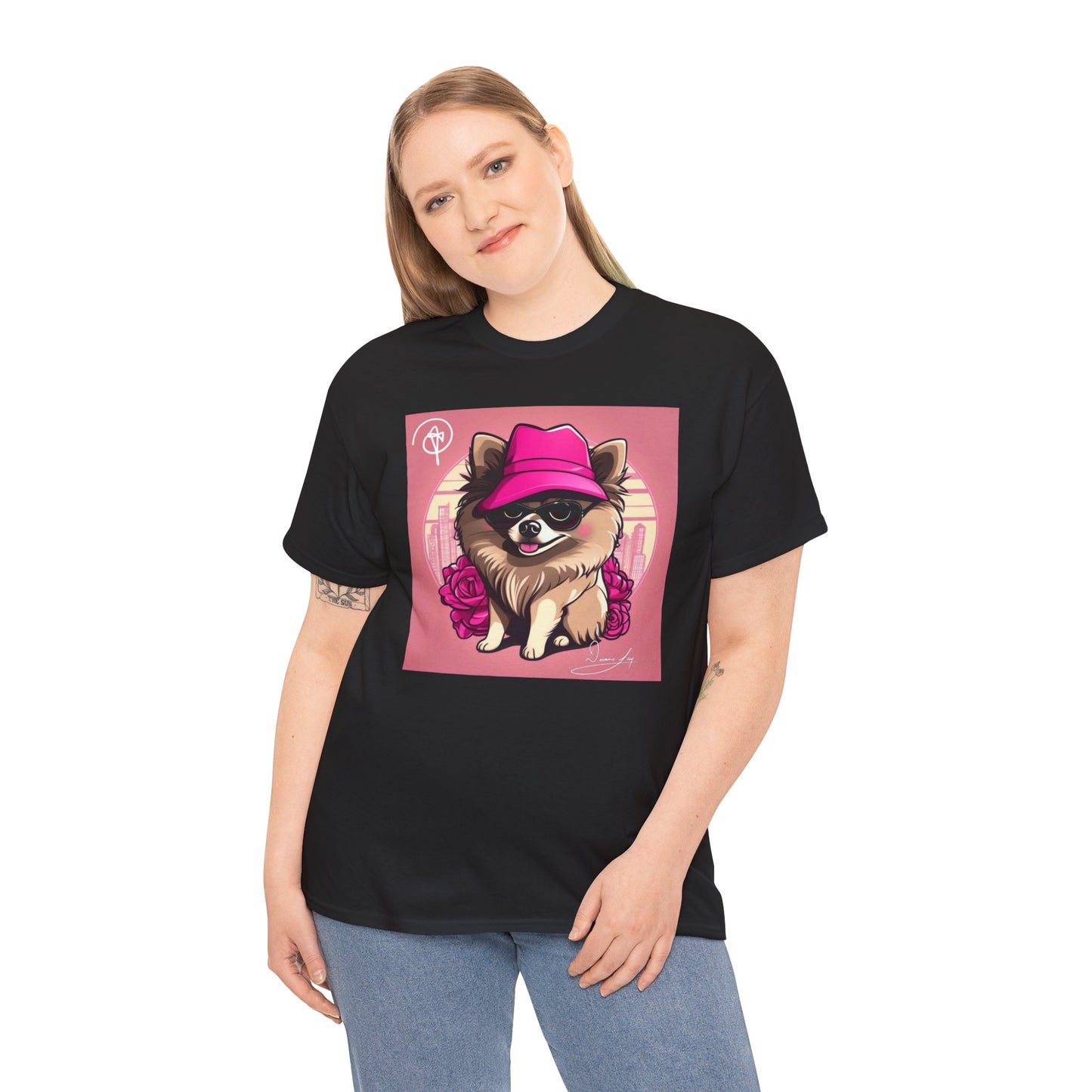 Unisex Pomeranian Heavy Cotton Tee