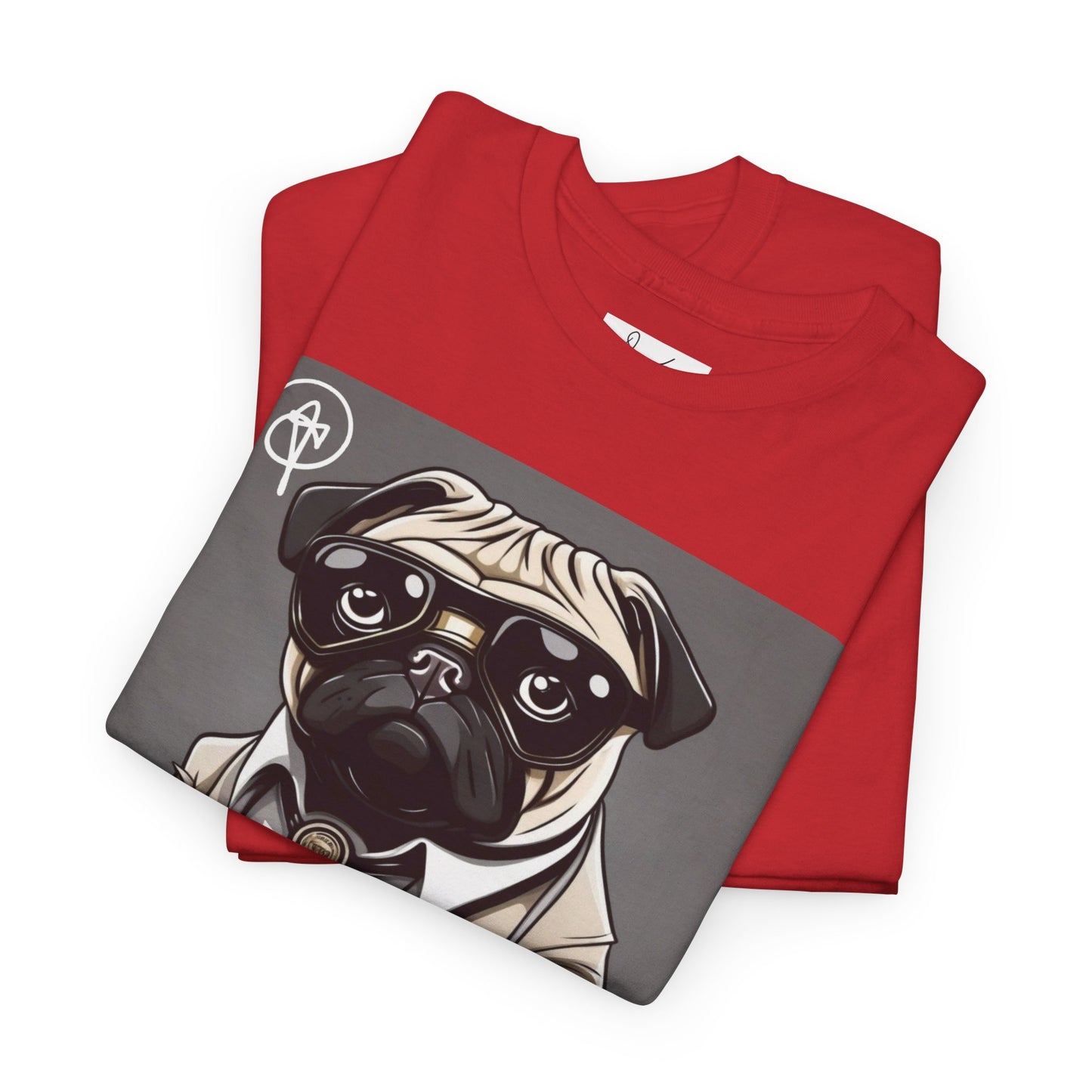 Unisex Pug Heavy Cotton Tee