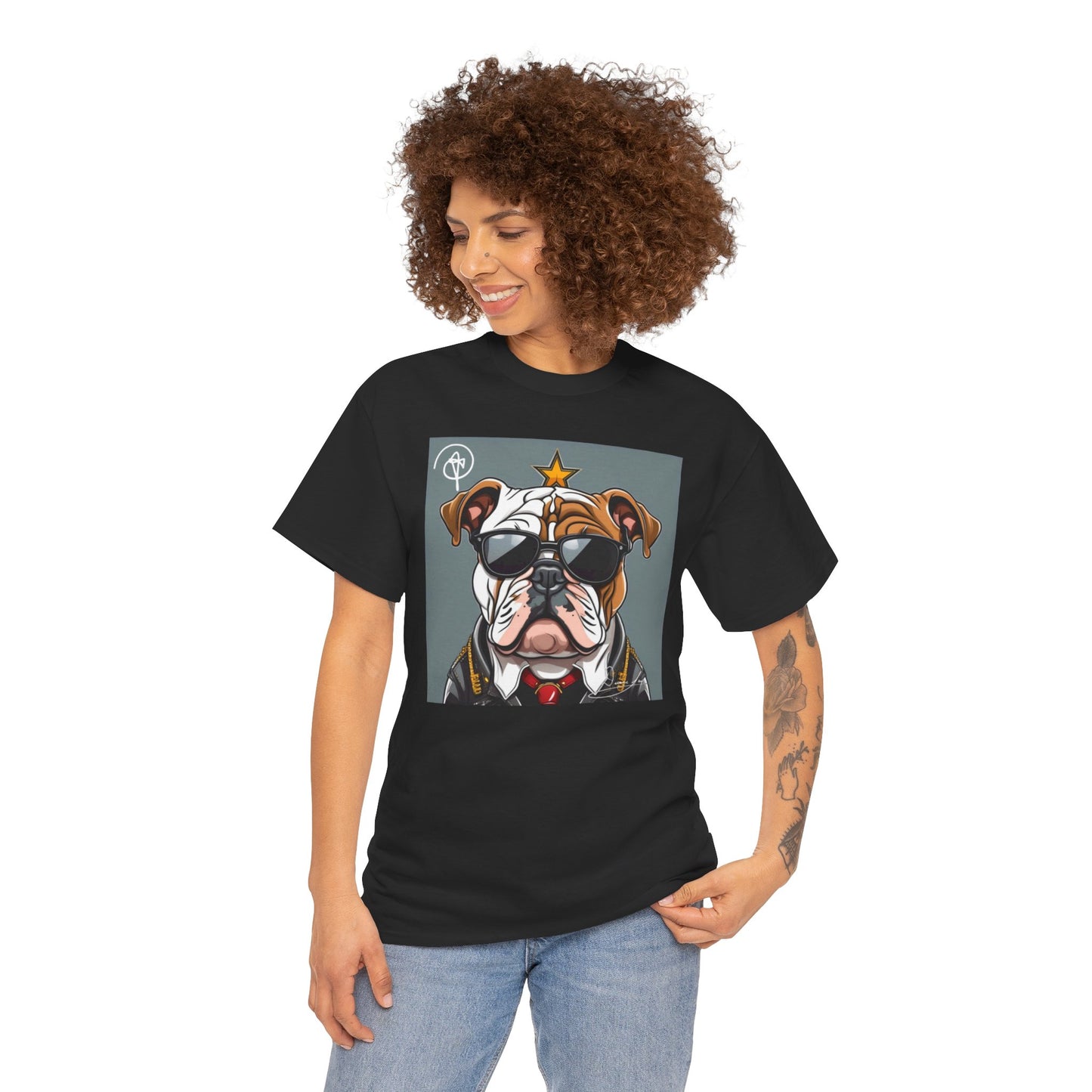 Unisex Bulldog Heavy Cotton Tee