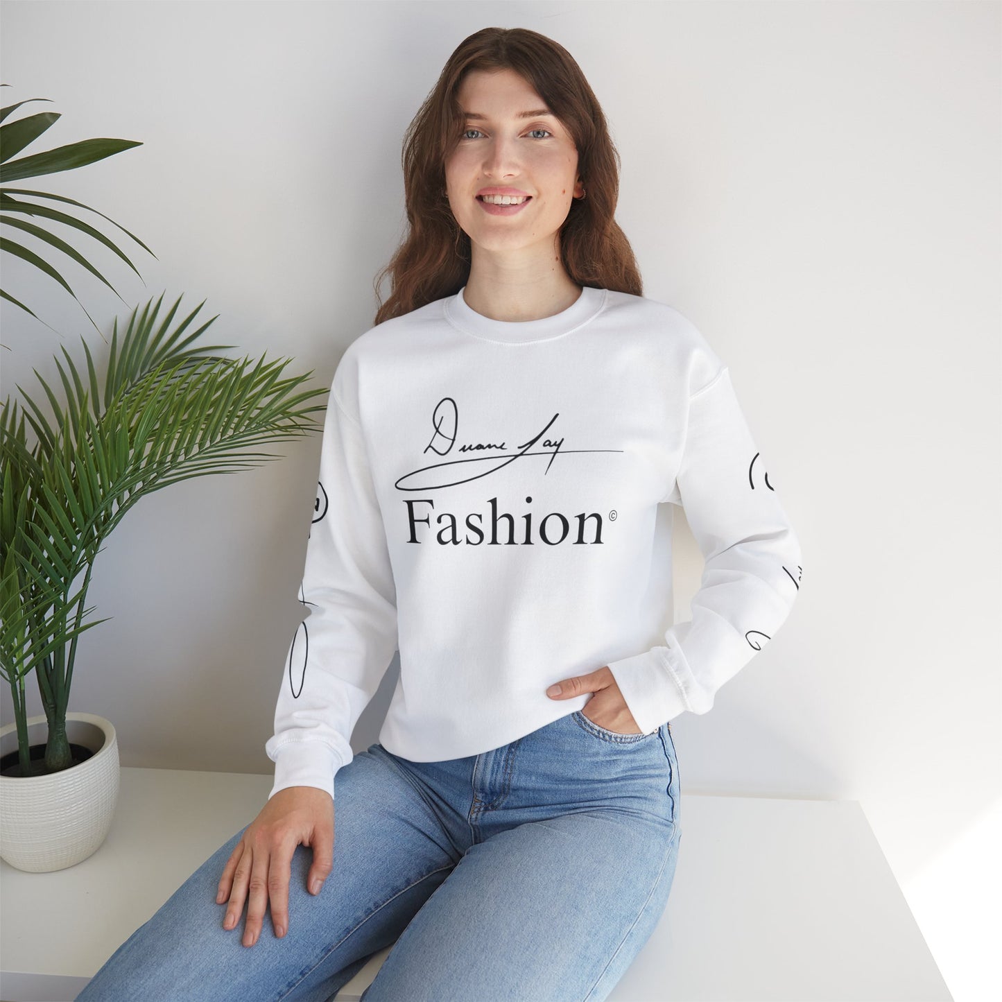 DuaneJay Fashion Unisex Crewneck Sweatshirt