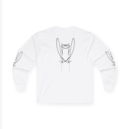 DuaneJay Signature Icon Long Sleeve Black Label — premium streetwear long sleeve featuring a bold black signature icon with an exclusive back design, crafted for comfort and style, the ultimate statement piece for those who live and breathe the DuaneJay Fashion lifestyle with confidence and distinction