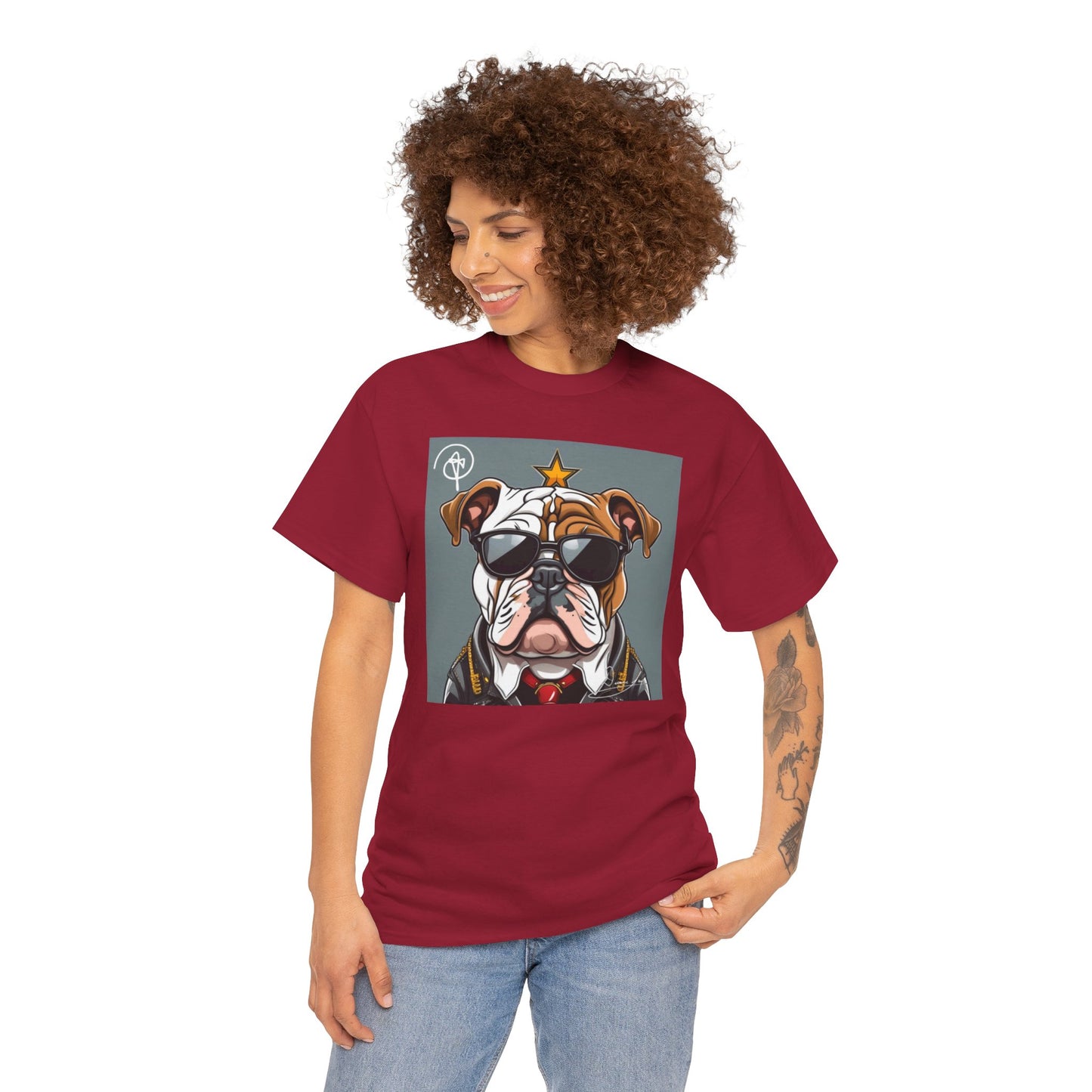 Unisex Bulldog Heavy Cotton Tee