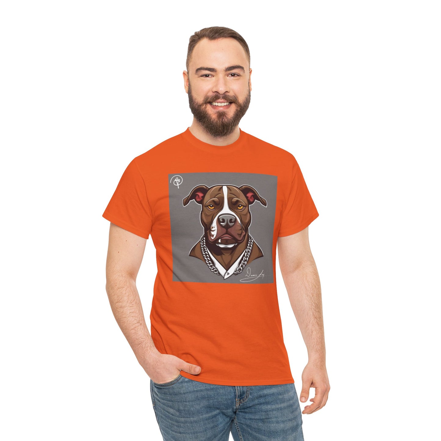 Unisex Pitbull Heavy Cotton Tee