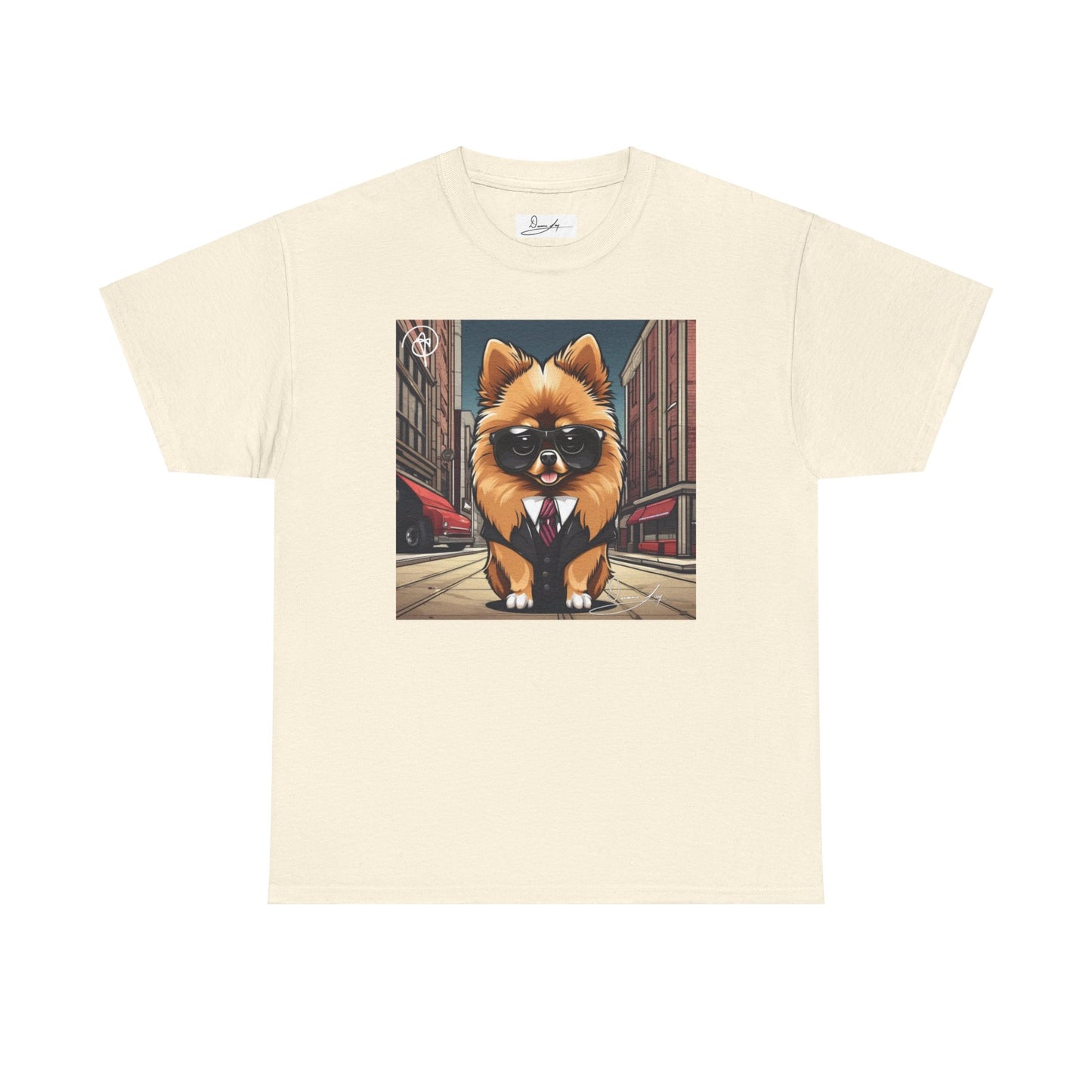 Adult Unisex Pomeranian Heavy Cotton Tee