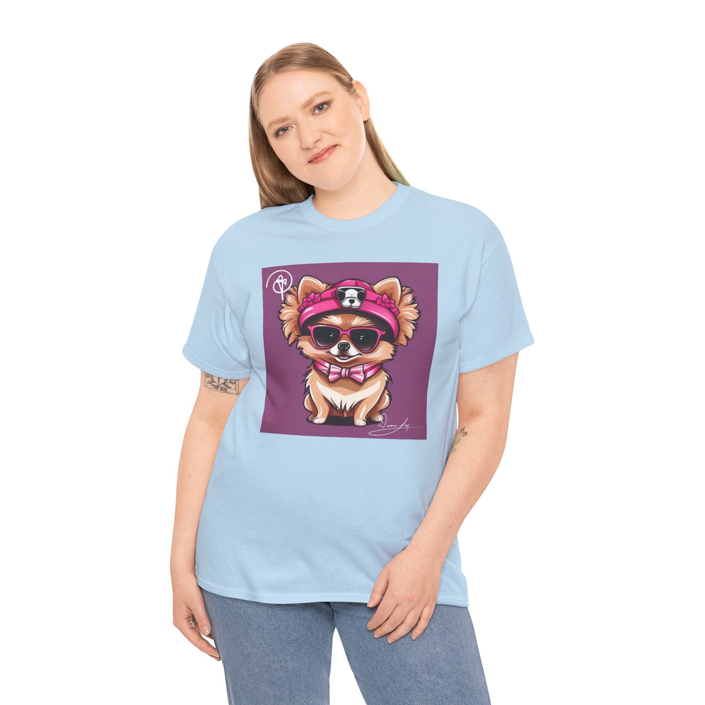 Unisex Pomeranian Heavy Cotton Tee