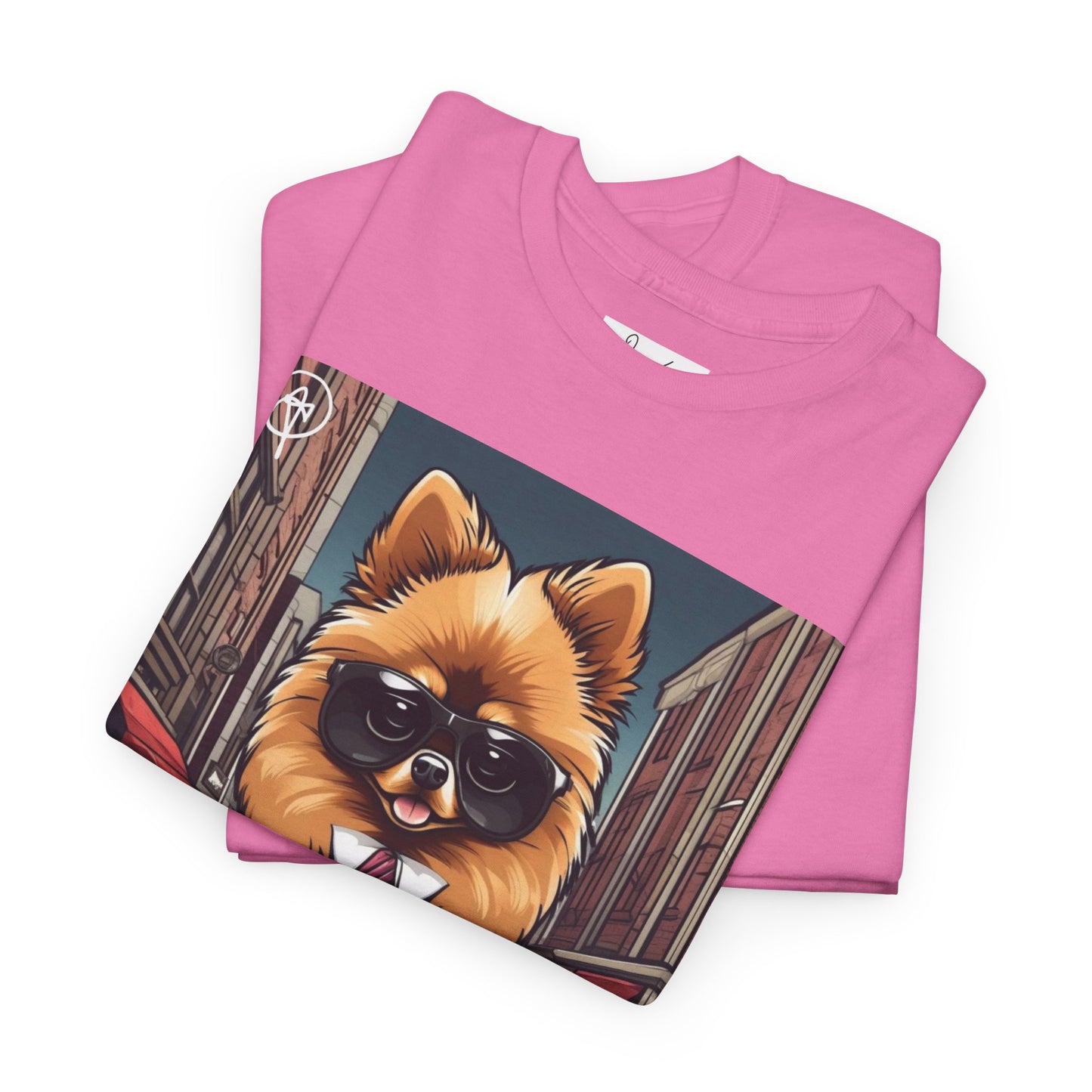 Adult Unisex Pomeranian Heavy Cotton Tee