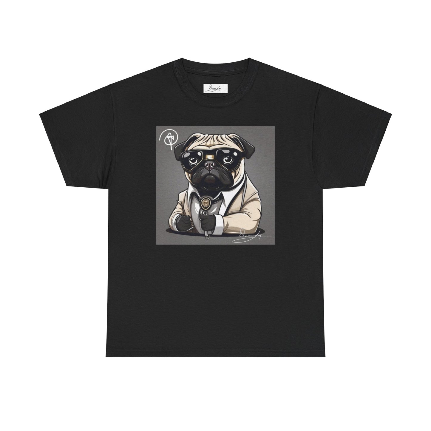 Unisex Pug Heavy Cotton Tee