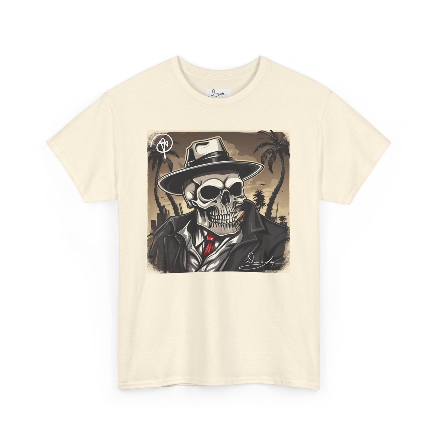 Unisex Boss Skeleton Heavy Cotton Tee