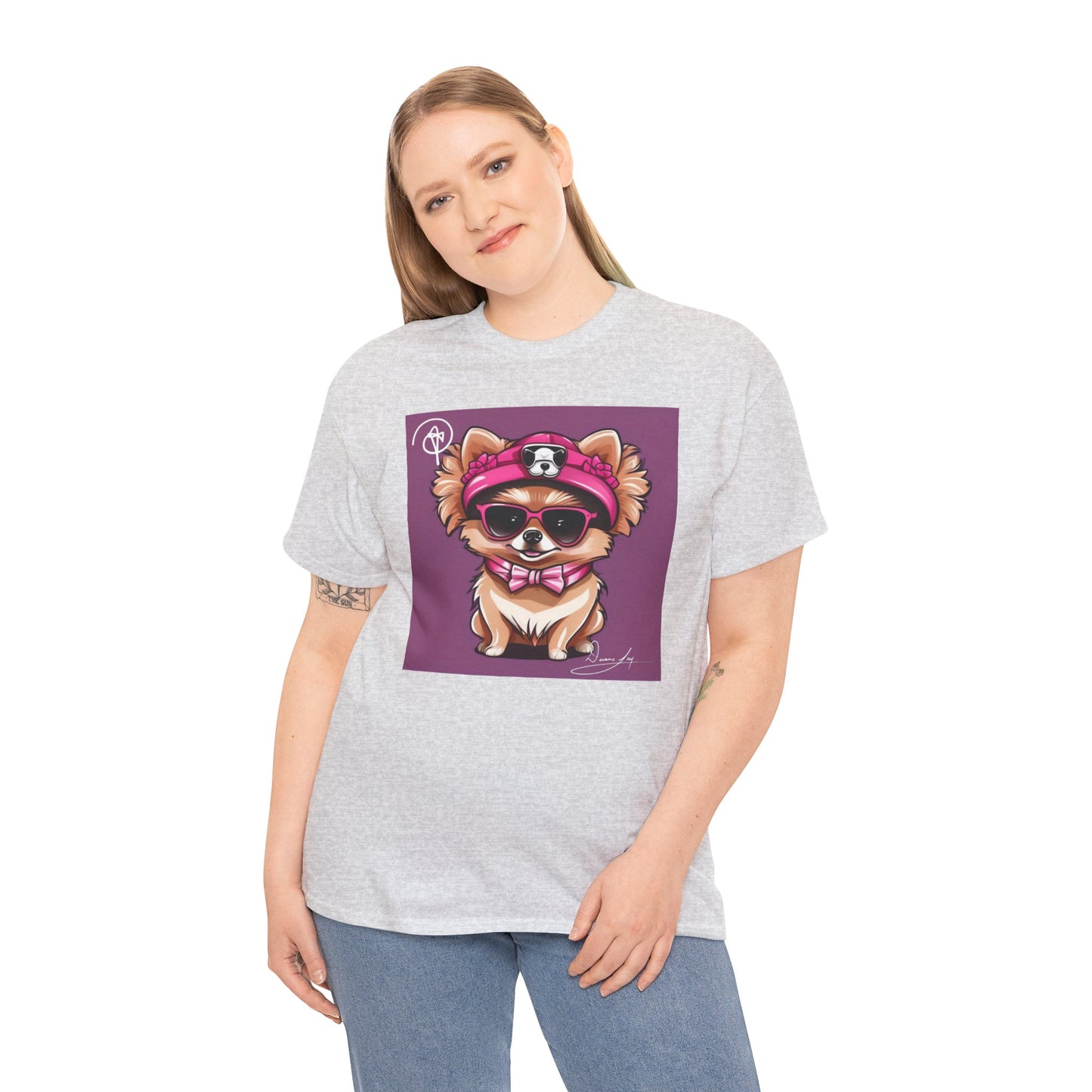 Unisex Pomeranian Heavy Cotton Tee