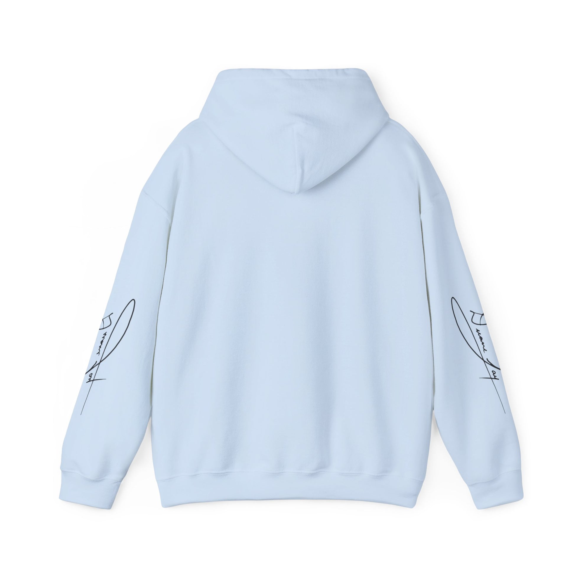 DuaneJay Signature Hoodie Black Logo — premium streetwear pullover featuring bold black signature design, crafted for comfort and style, the ultimate statement piece for those who live and breathe the DuaneJay Fashion lifestyle with confidence and distinction