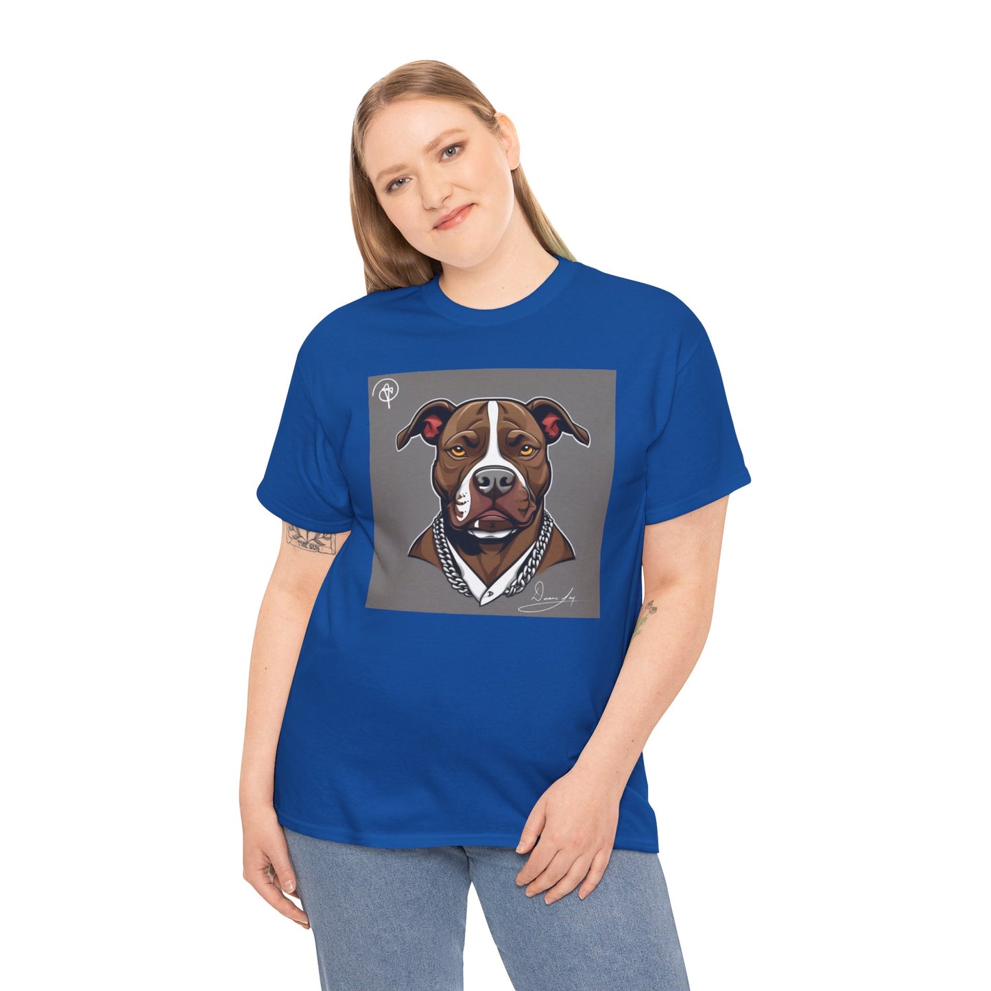 Unisex Pitbull Heavy Cotton Tee