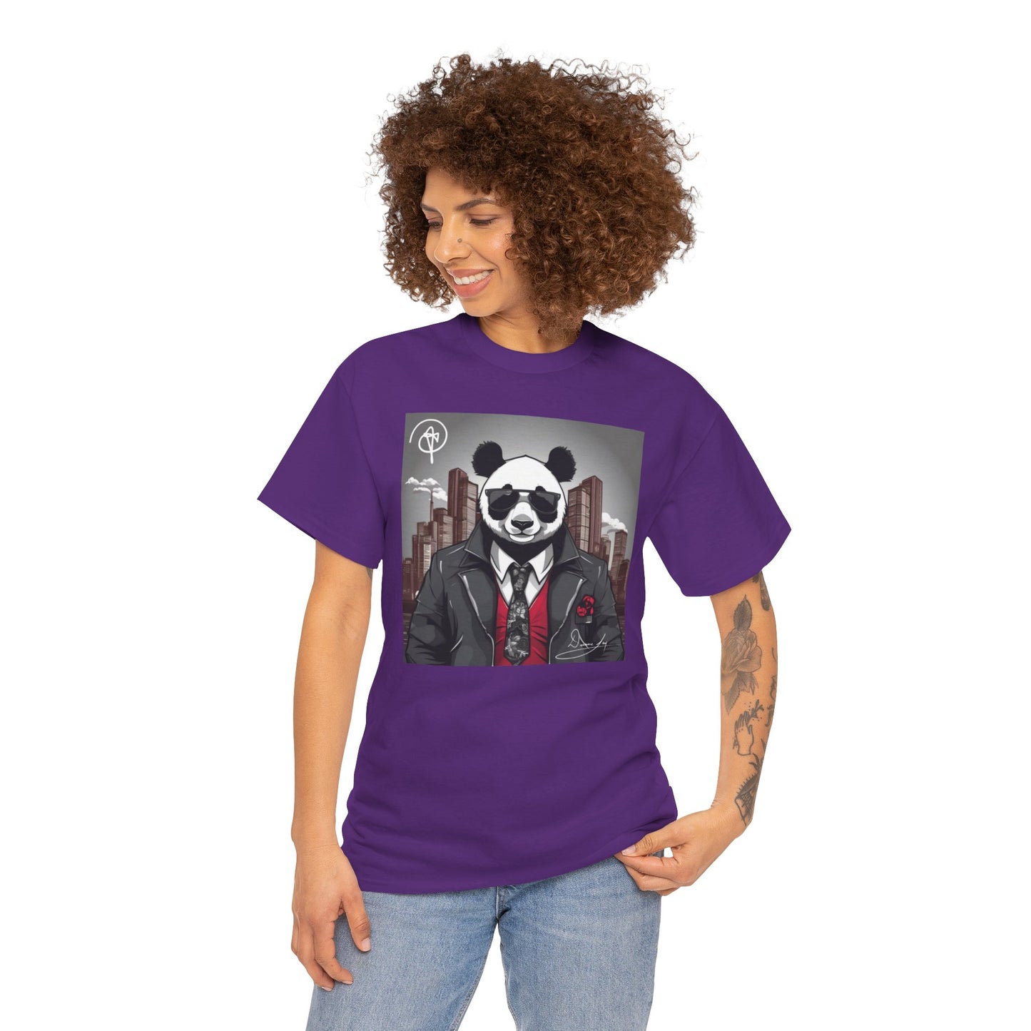 Unisex Boss Panda Heavy Cotton Tee