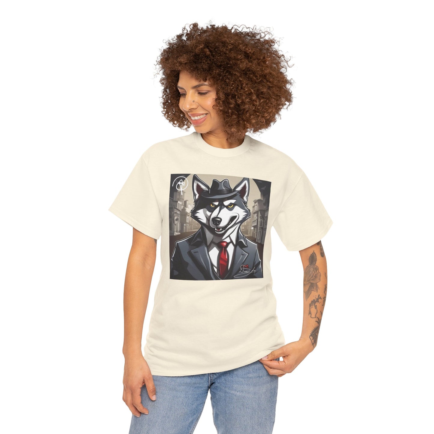 Unisex Husky Heavy Cotton Tee