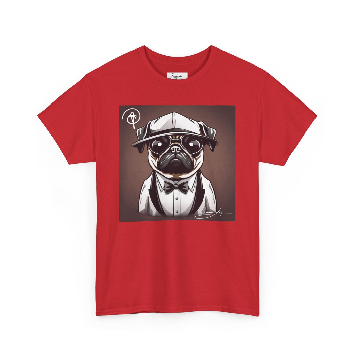 Unisex Pug Heavy Cotton Tee