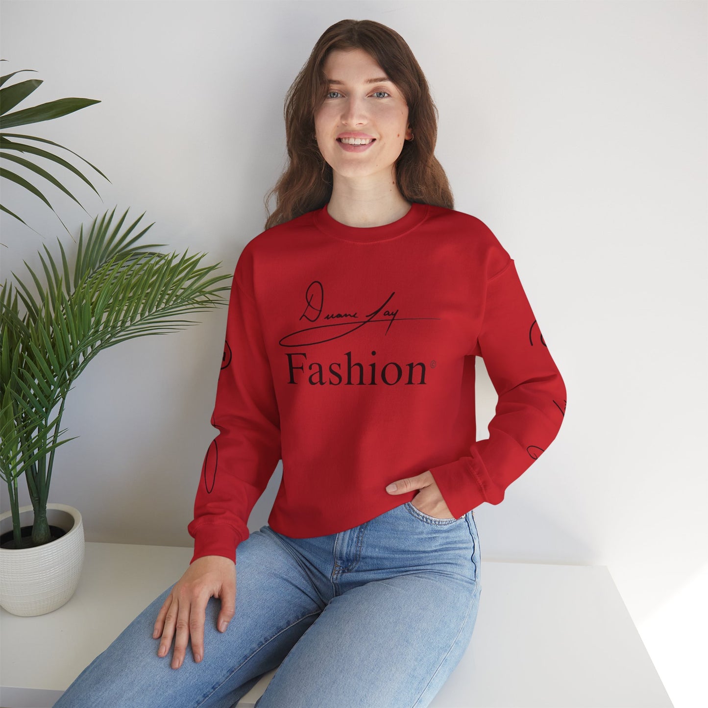 DuaneJay Fashion Unisex Crewneck Sweatshirt