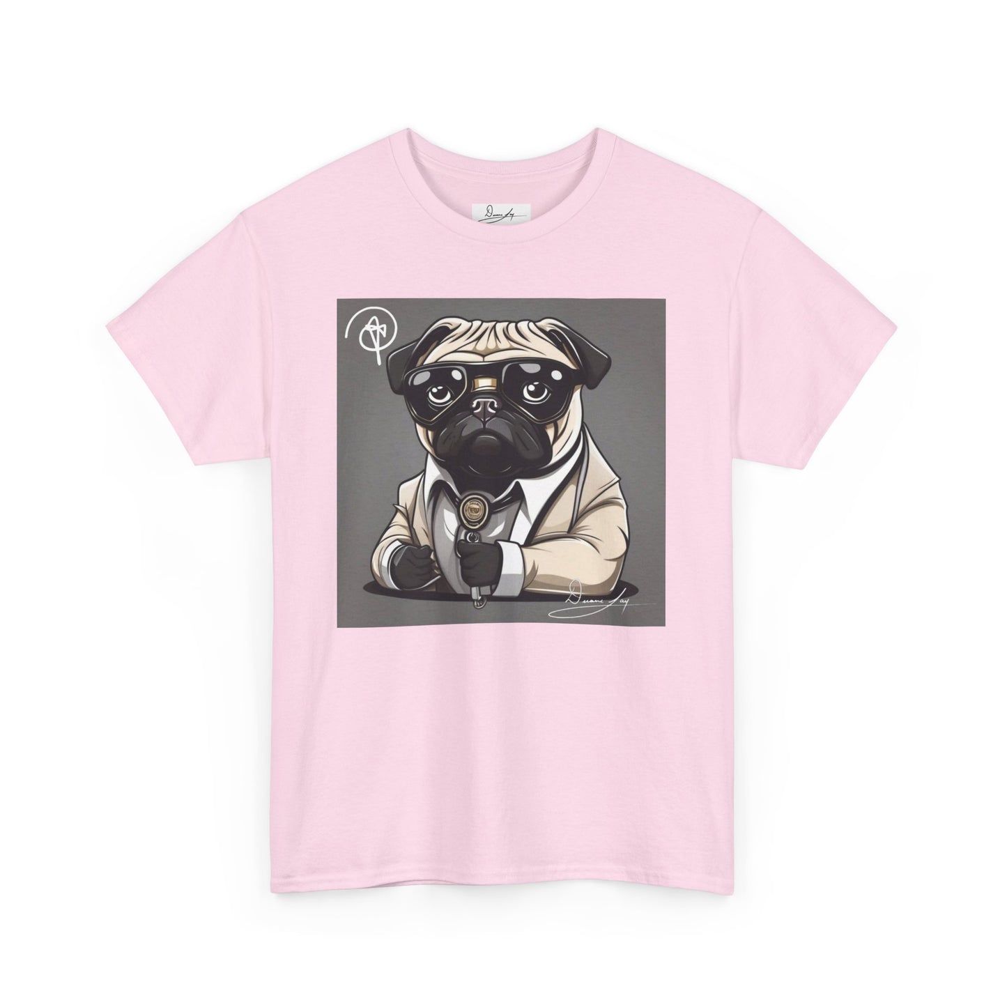 Unisex Pug Heavy Cotton Tee