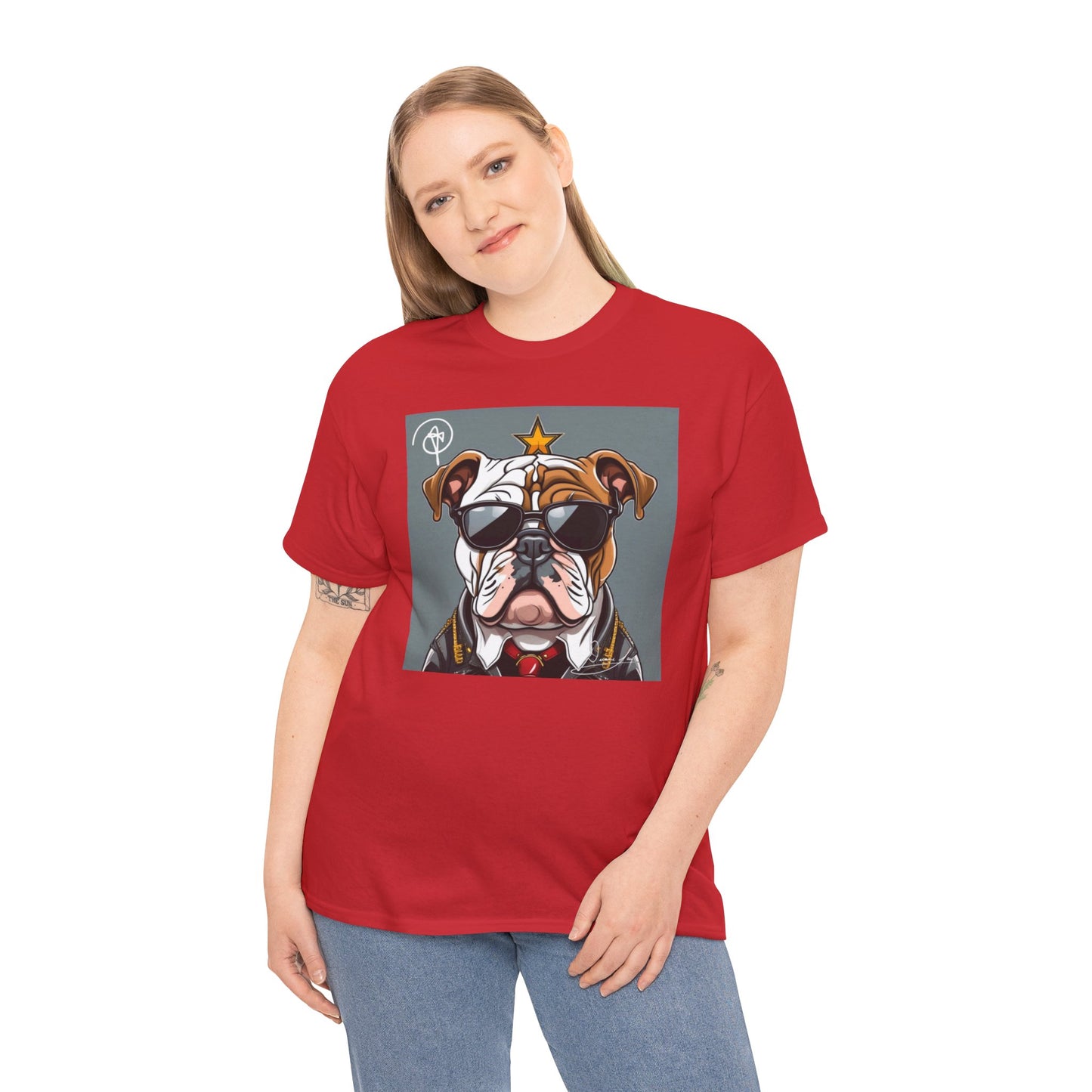 Unisex Bulldog Heavy Cotton Tee