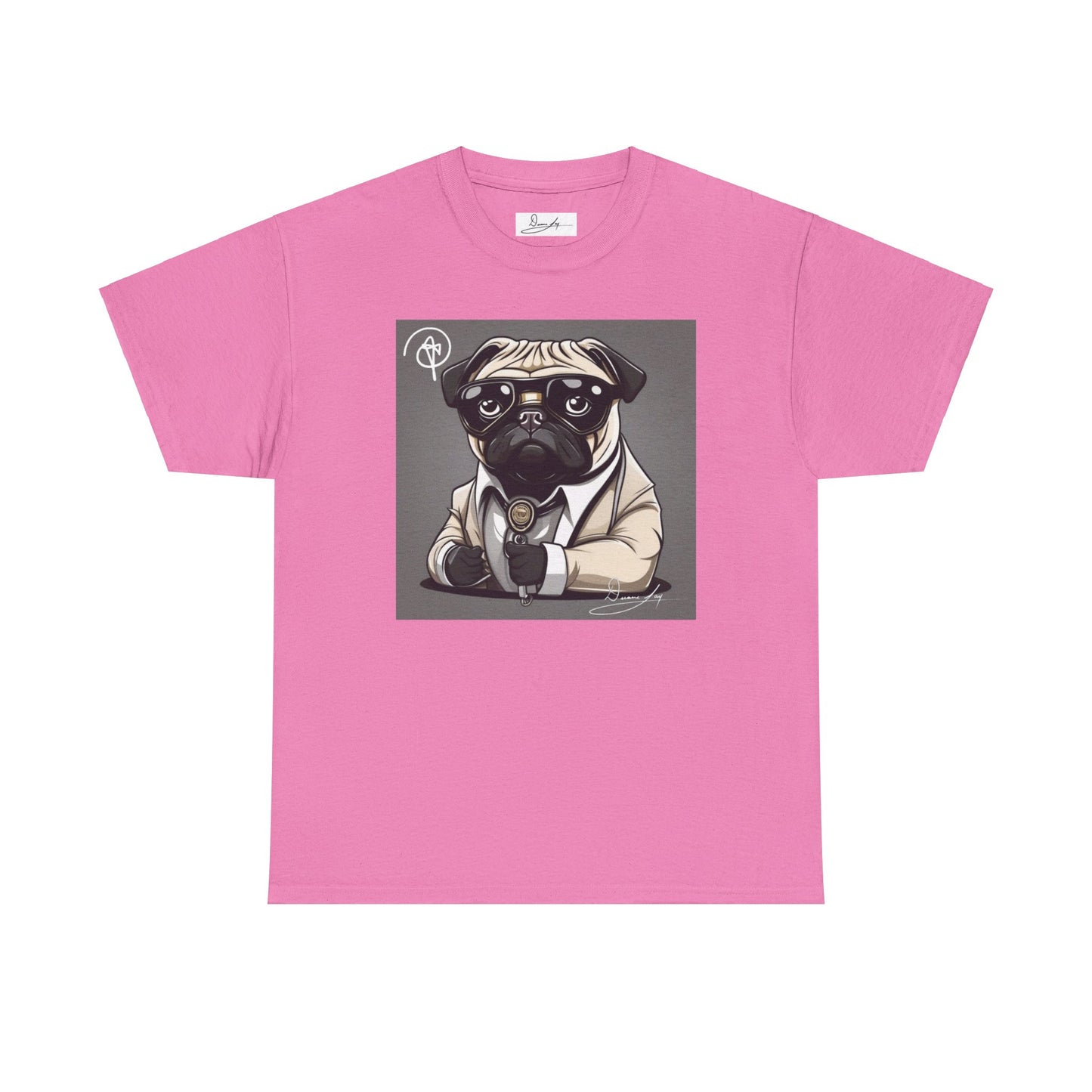 Unisex Pug Heavy Cotton Tee