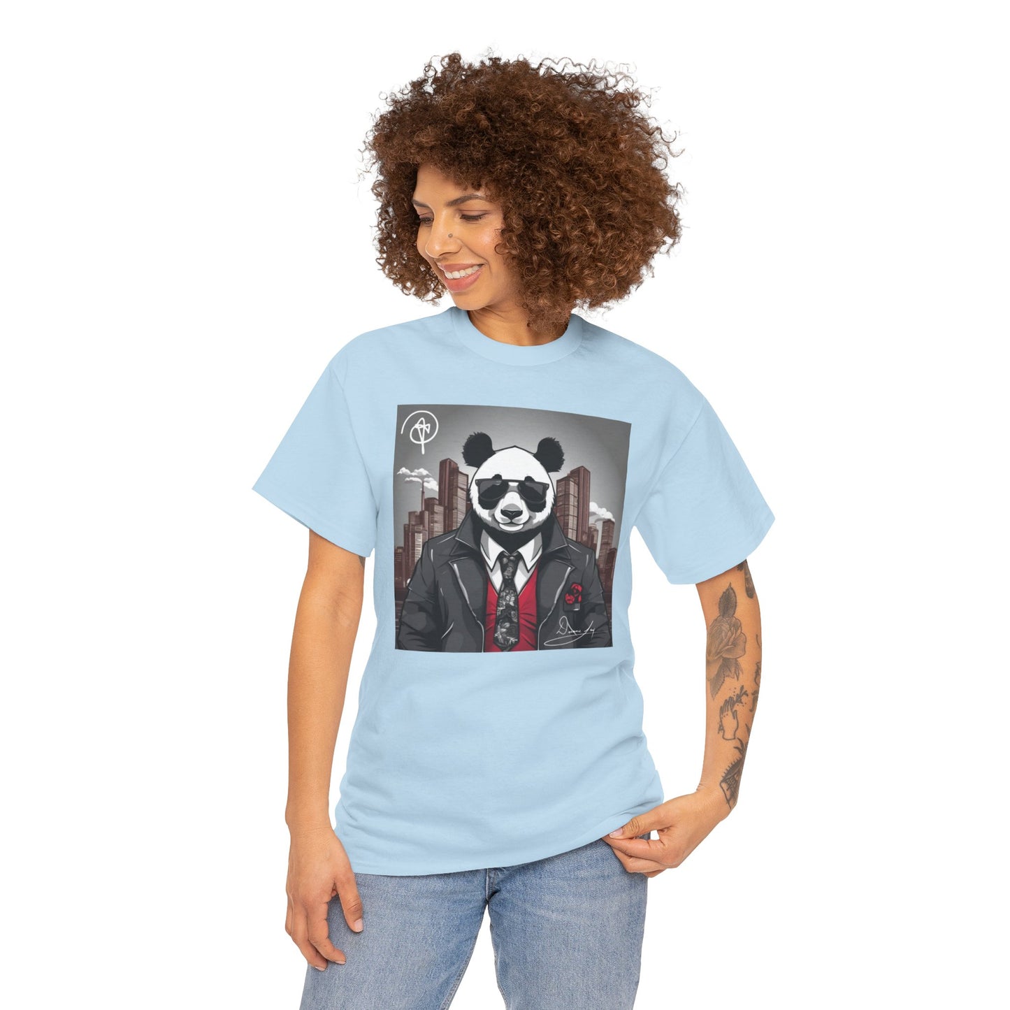 Unisex Boss Panda Heavy Cotton Tee