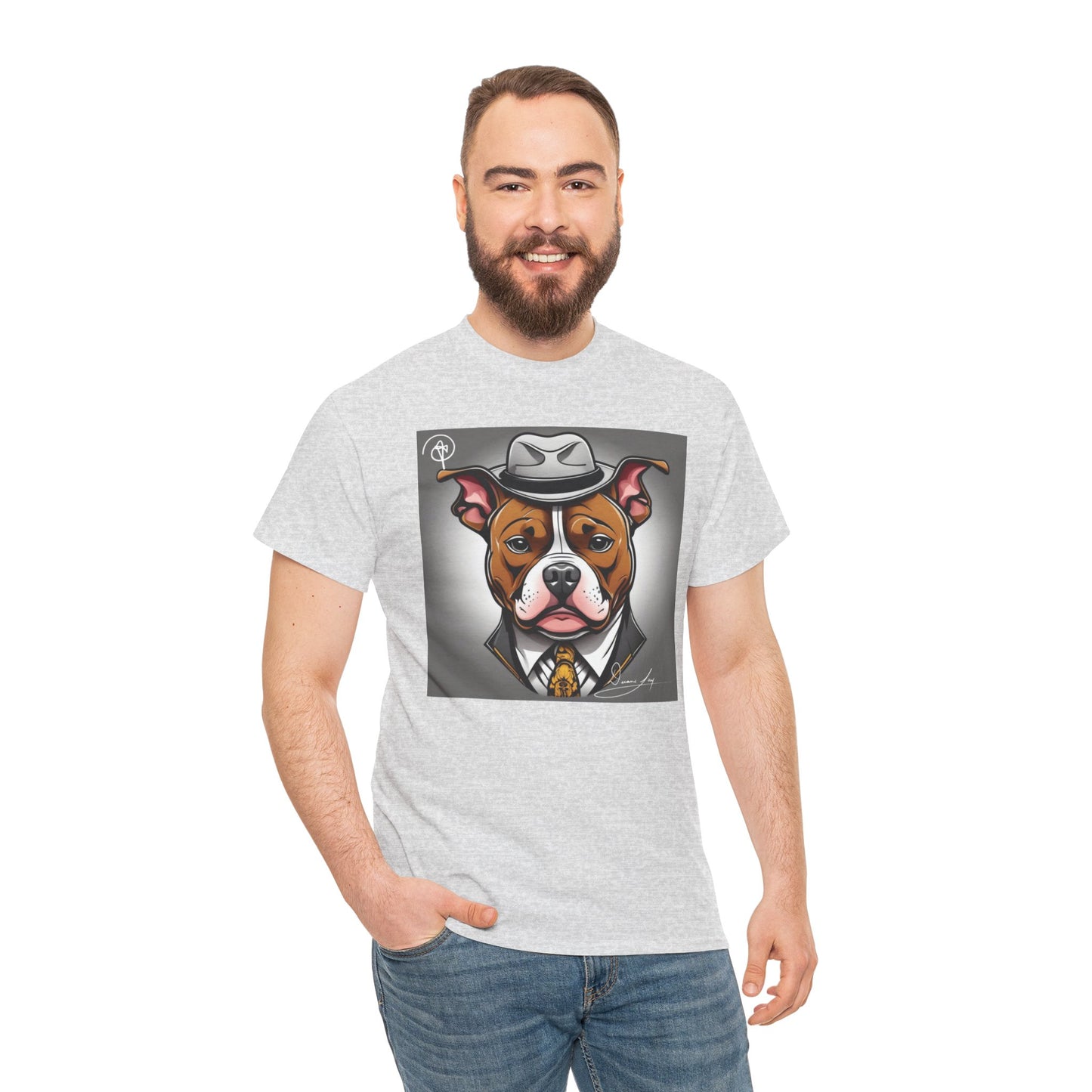 Unisex Pitbull Heavy Cotton Tee