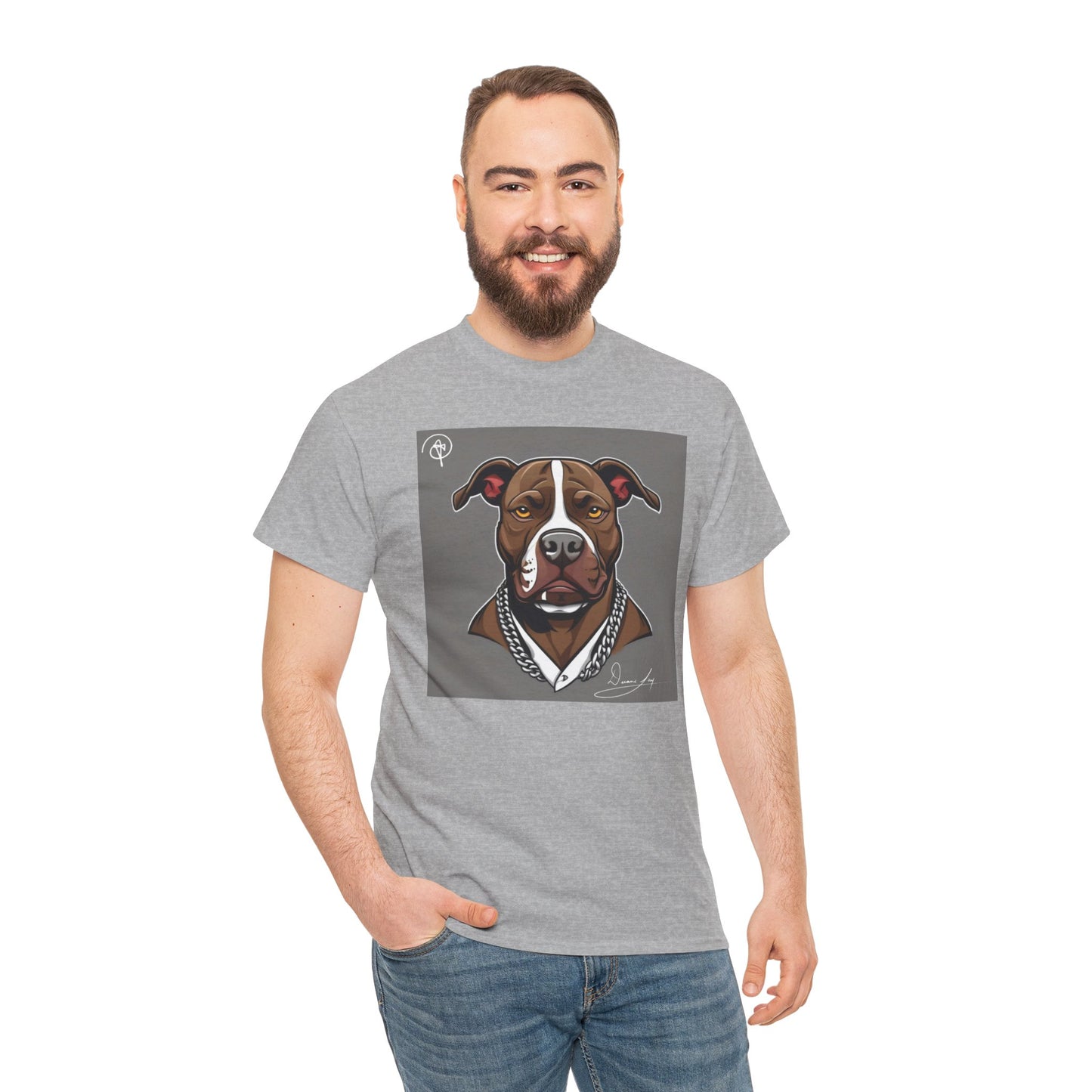 Unisex Pitbull Heavy Cotton Tee