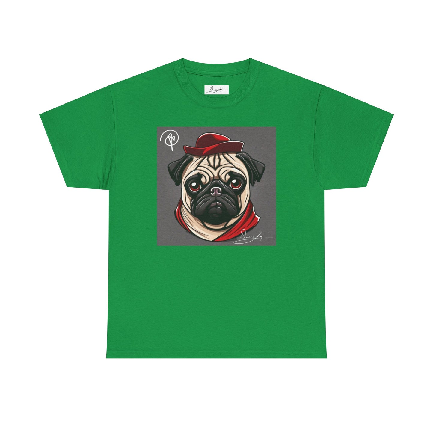 Unisex Pug Heavy Cotton Tee